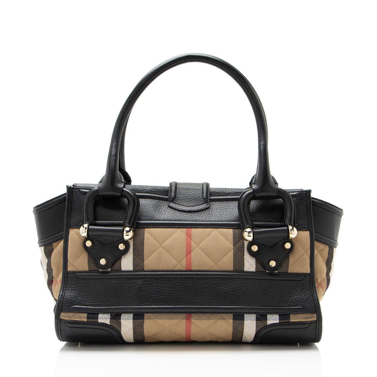 Burberry House Check Manor Satchel