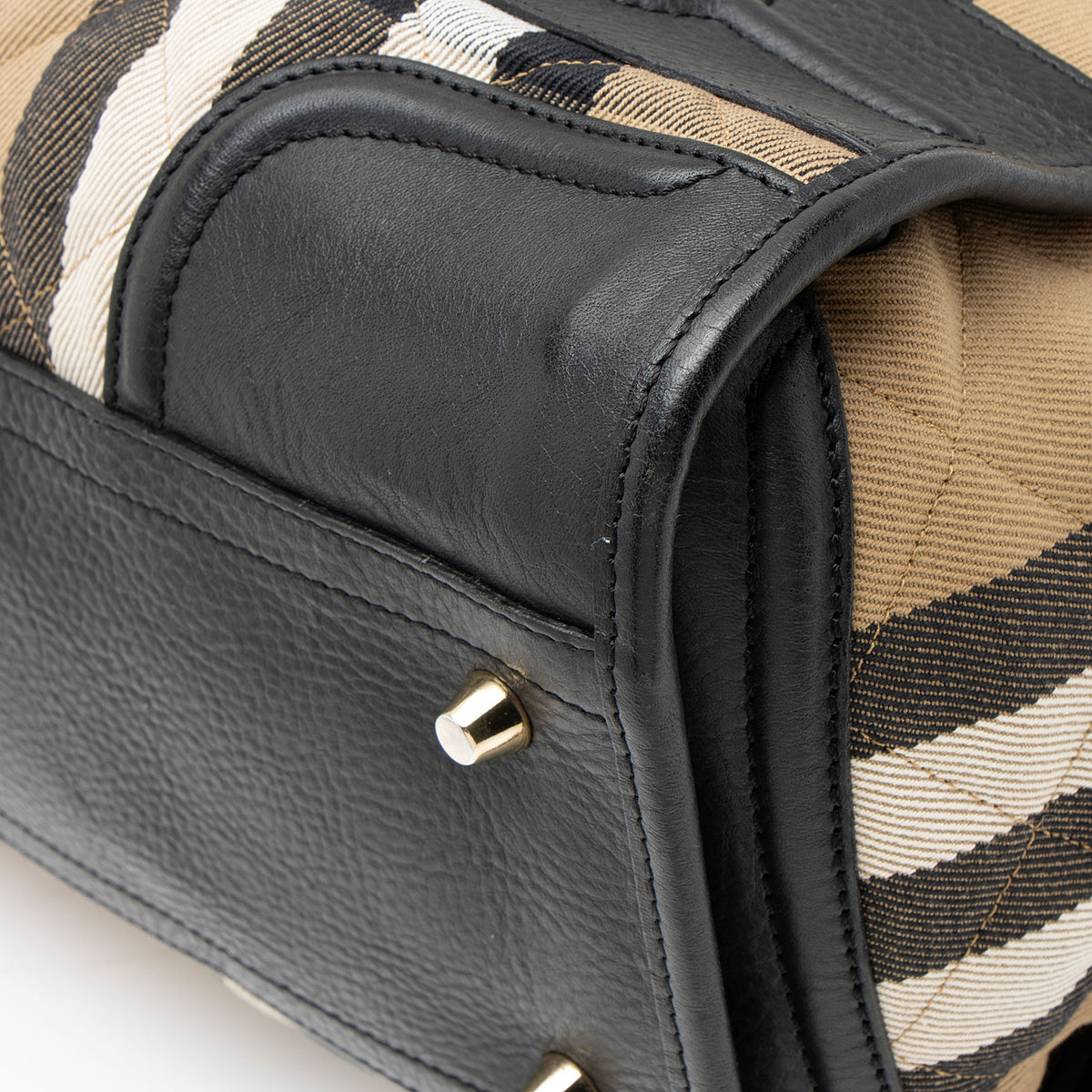 Burberry House Check Manor Satchel