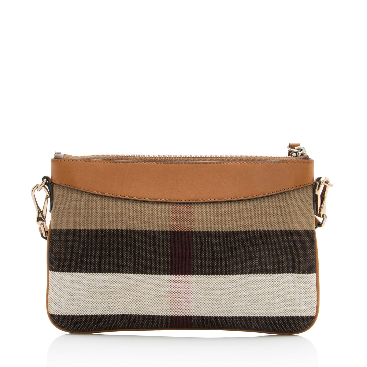 Burberry House Check Peyton Clutch