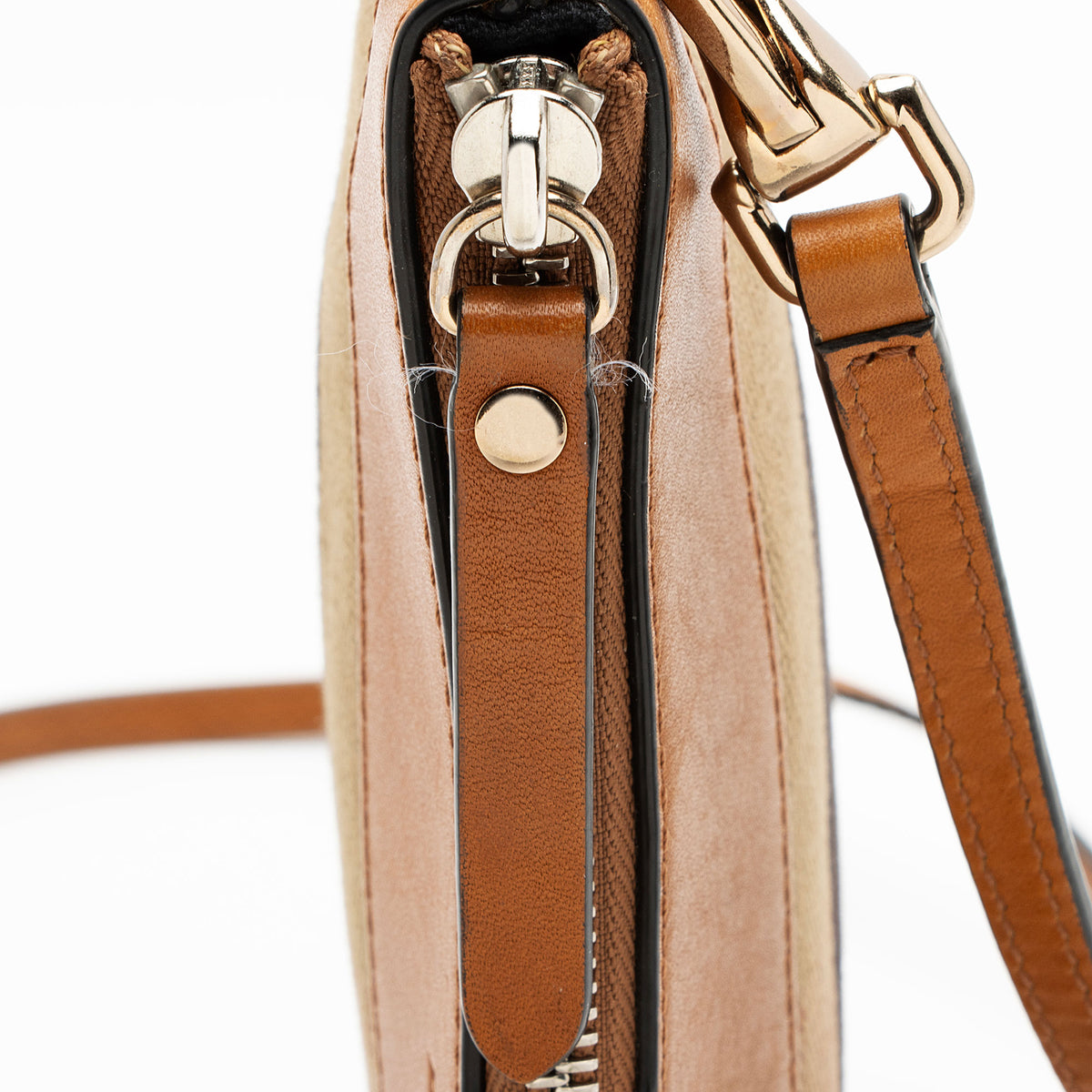 Burberry House Check Peyton Clutch