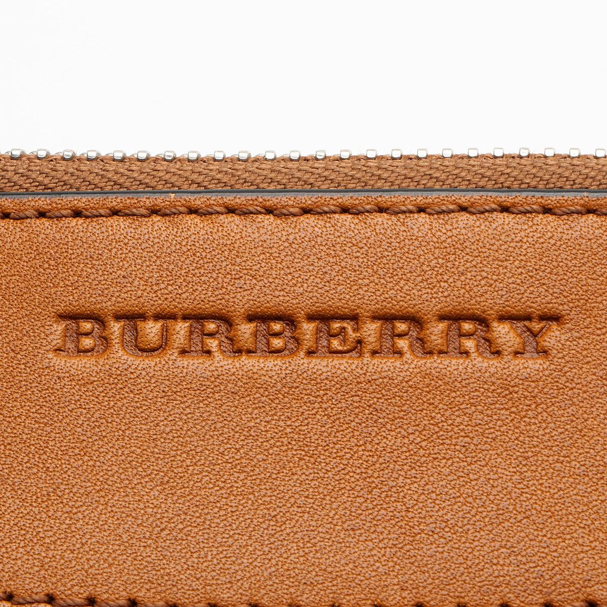 Burberry House Check Peyton Clutch
