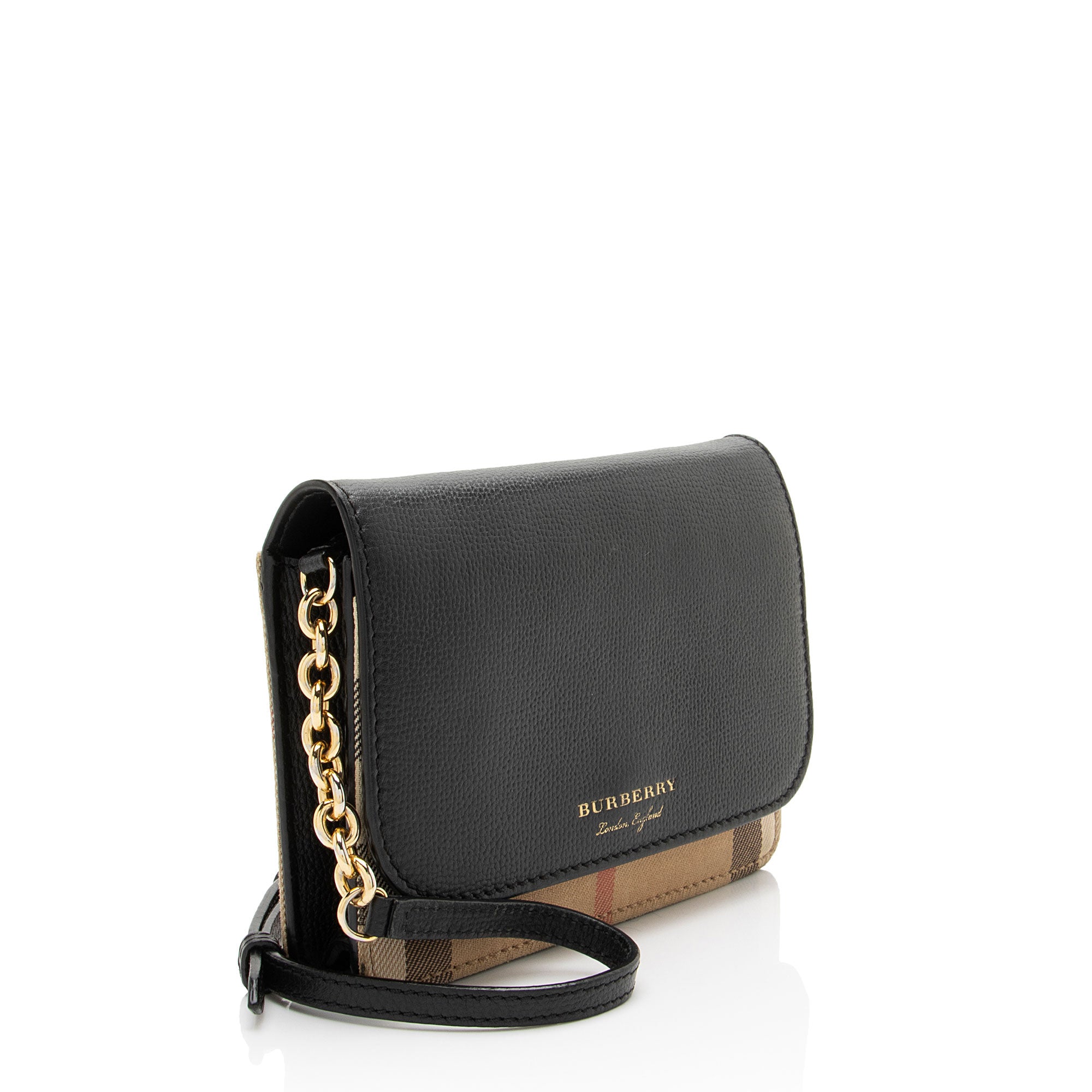Burberry House Check Wallet on Chain