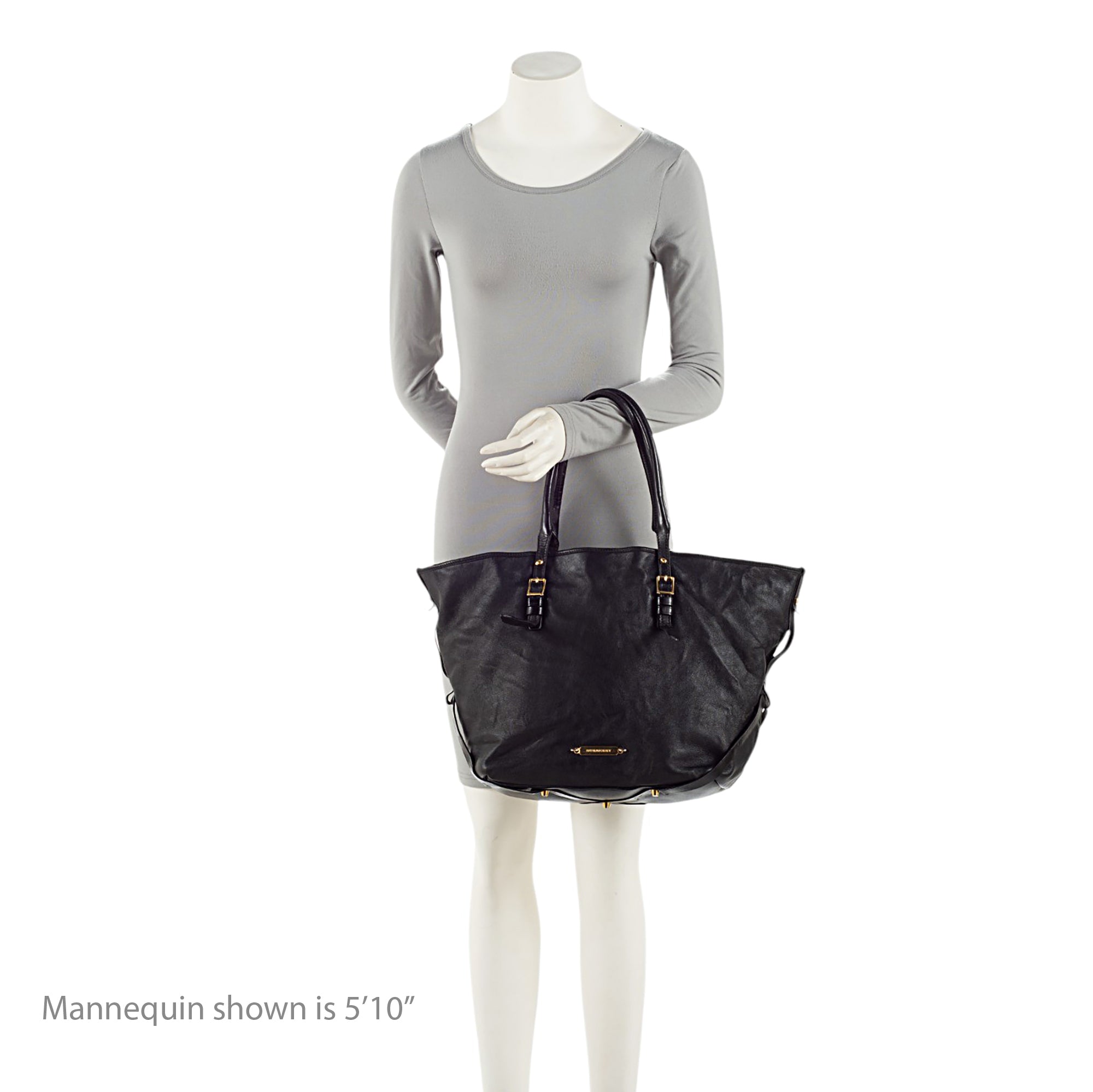 Burberry Lambskin Salisbury Bridle Medium Tote