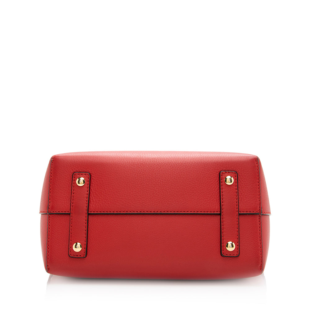 Burberry Leather Marais Belted Small Tote