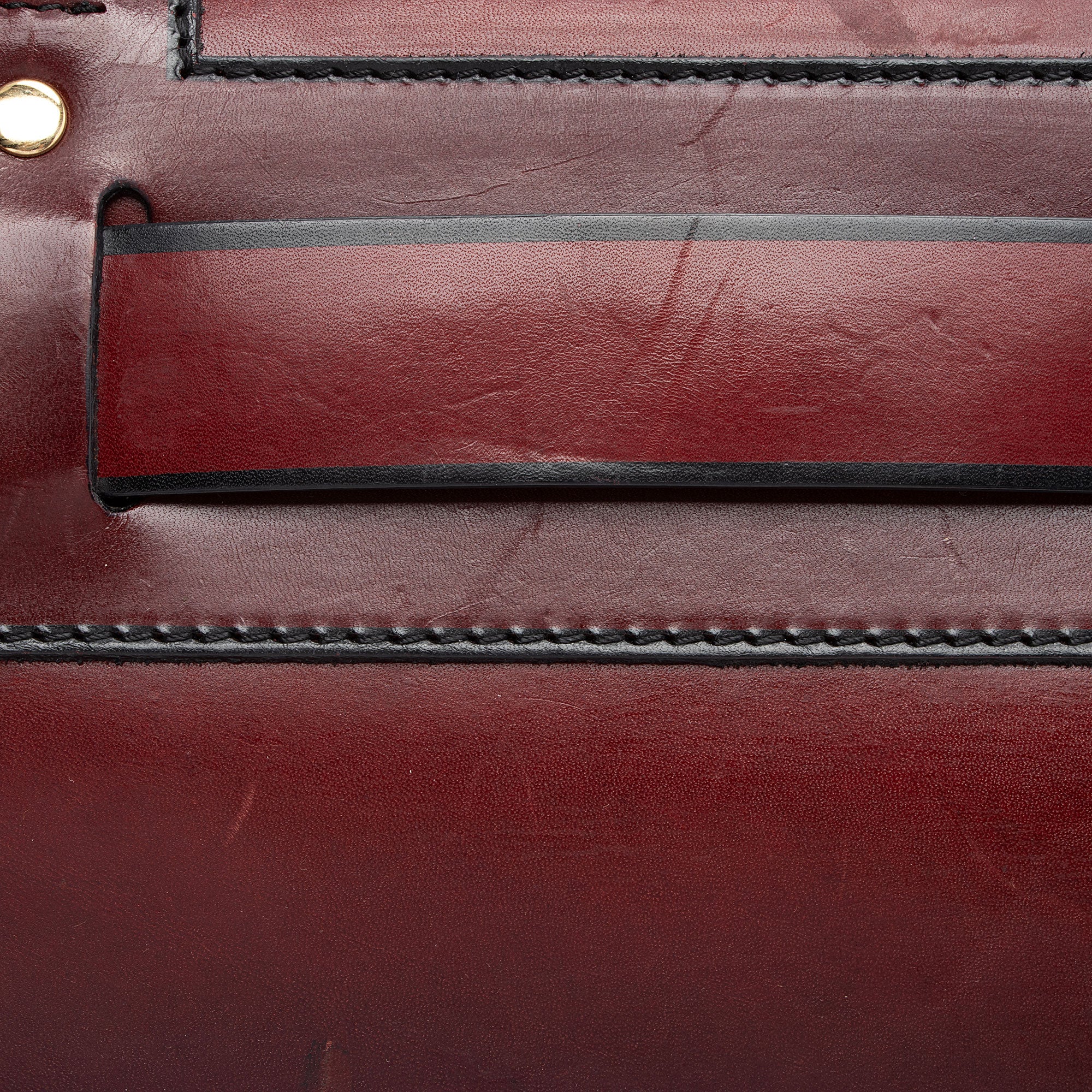 Burberry Leather Bridle Alchester Medium Bowling Bag (SHF-6975R8)