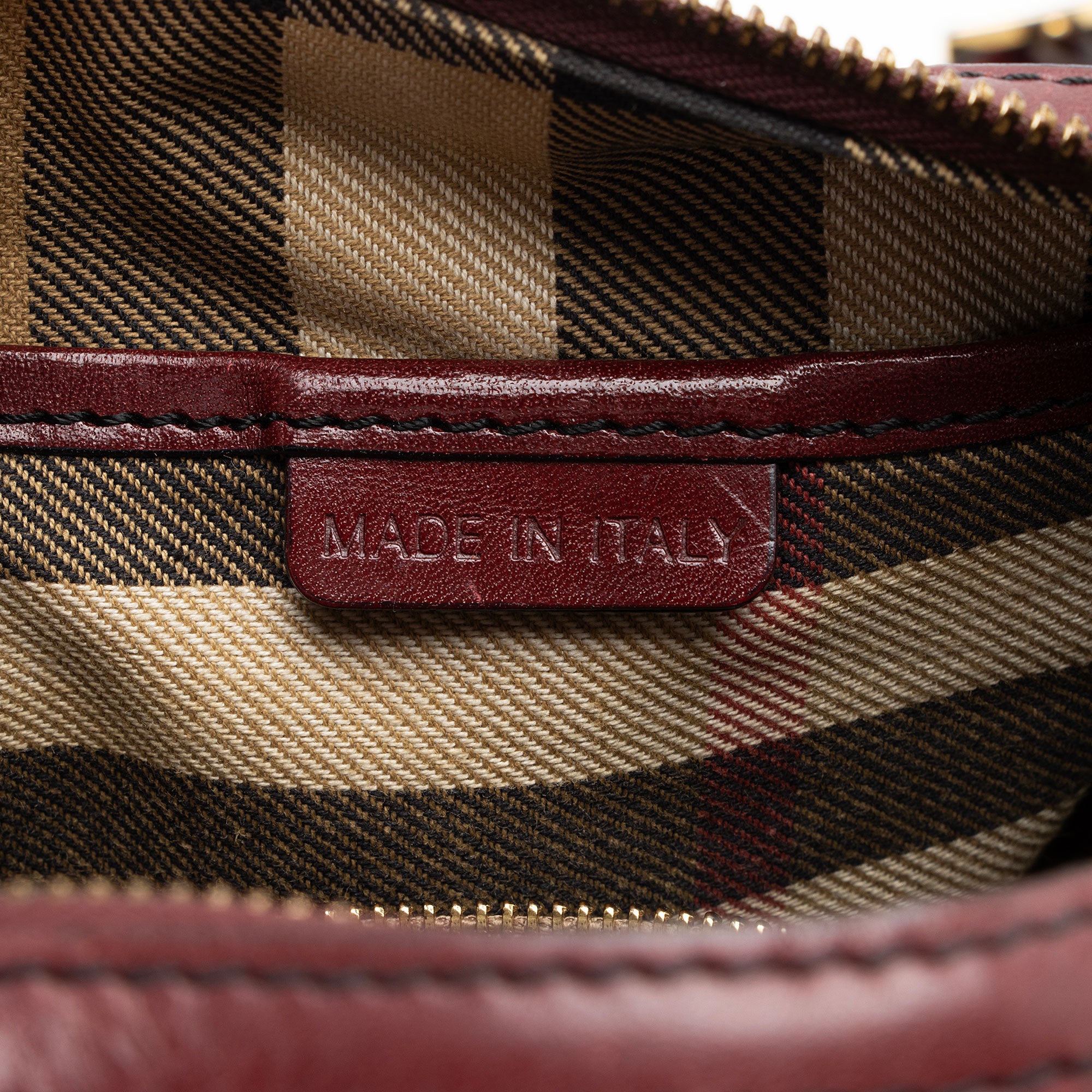 Burberry Leather Bridle Alchester Medium Bowling Bag (SHF-6975R8)