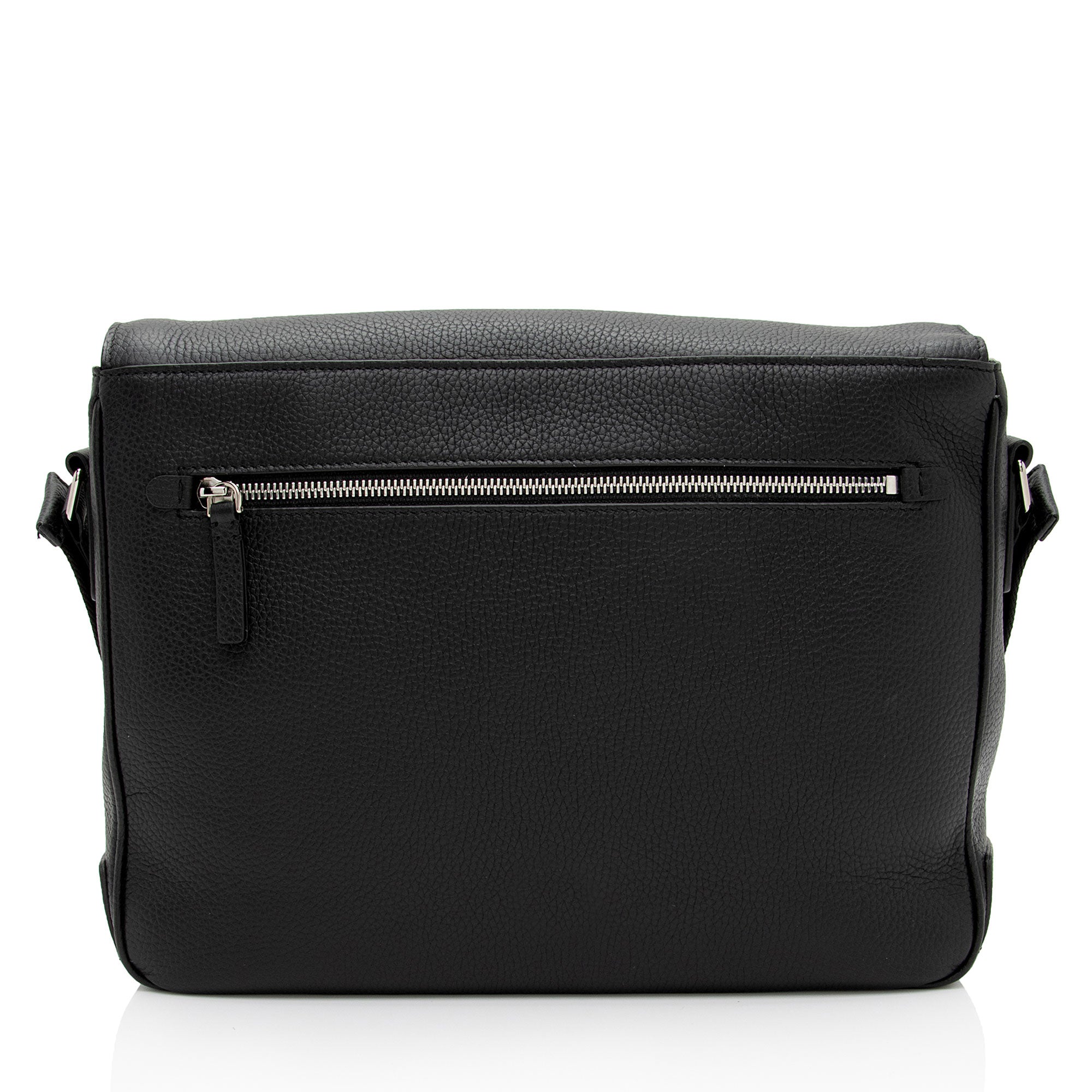 Burberry Leather Bruno Messenger Bag (SHF-GEHFL3)