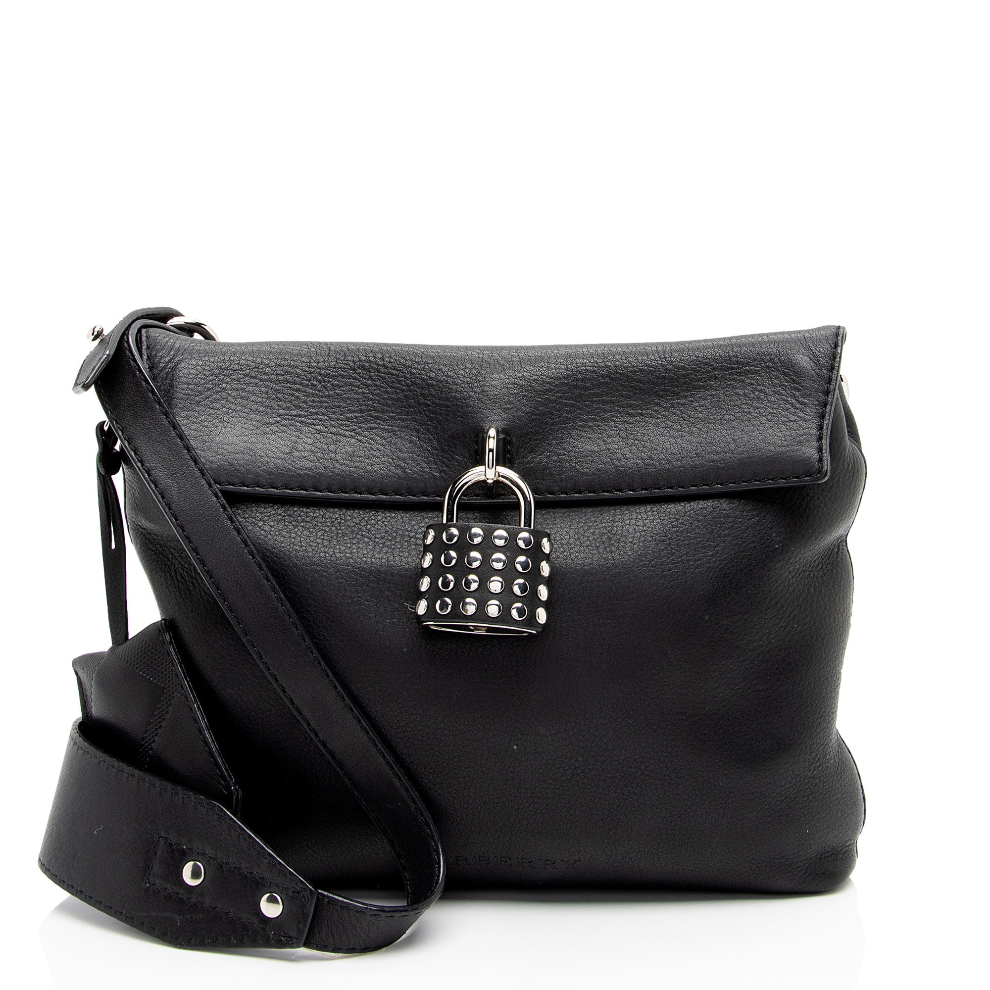 Burberry Leather Dalston Shoulder Bag (SHF-G3vTeF)