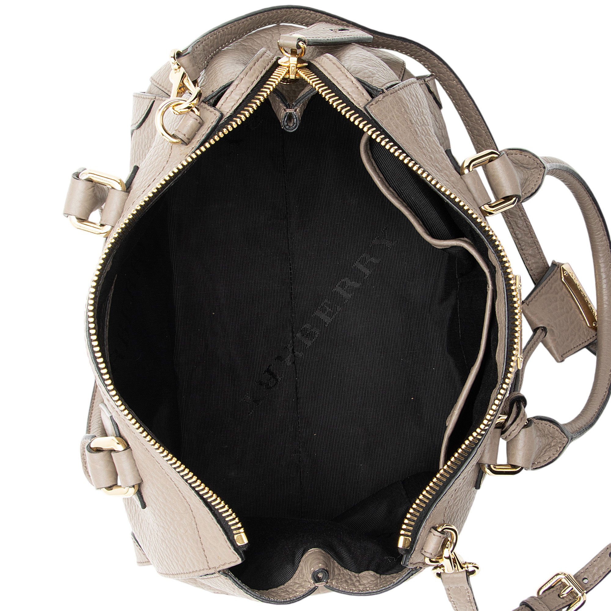 Burberry Leather Gladstone Small Satchel (SHF-BAXlgo)