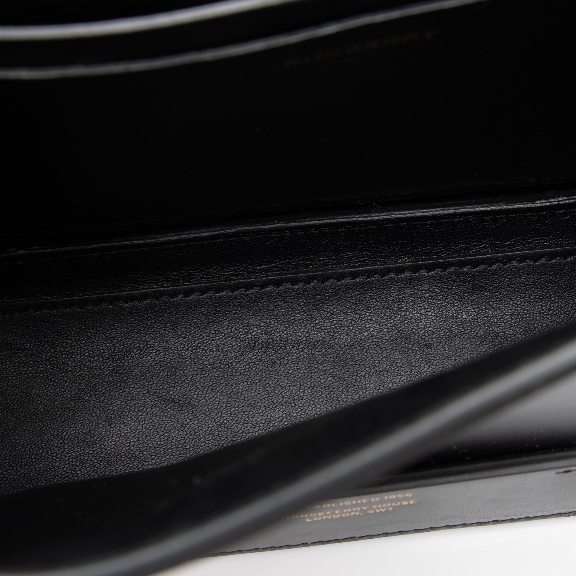 Burberry Leather Grace Small Flap Bag - FINAL SALE (SHF-d9ySrl)