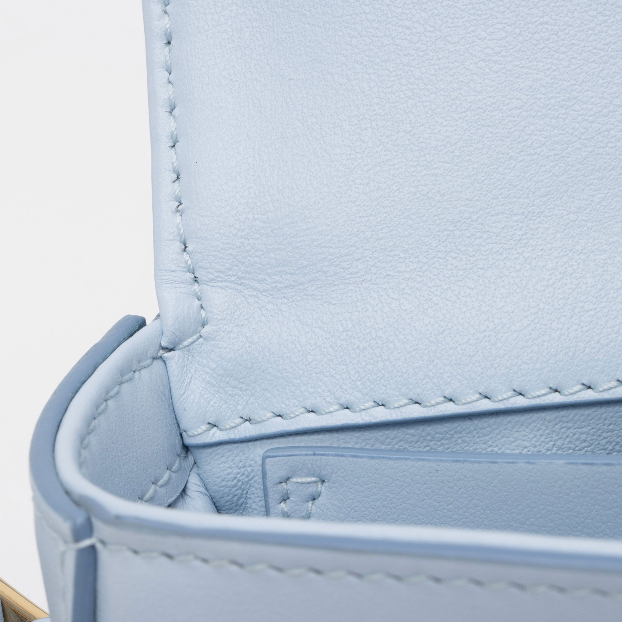 Burberry Leather Grace Small Flap Bag (SHF-pLbZdm)