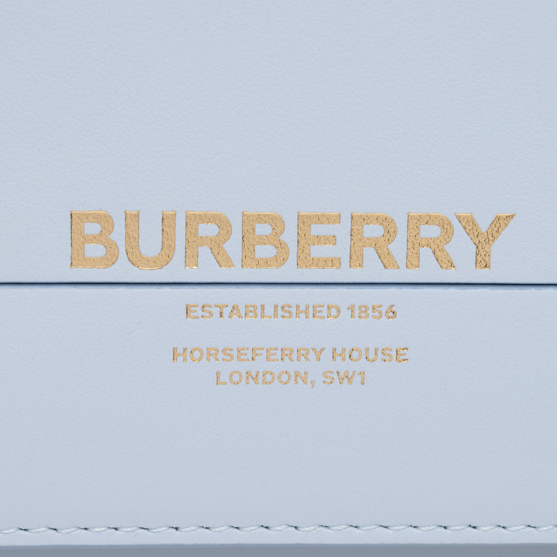 Burberry Leather Grace Small Flap Bag (SHF-pLbZdm)