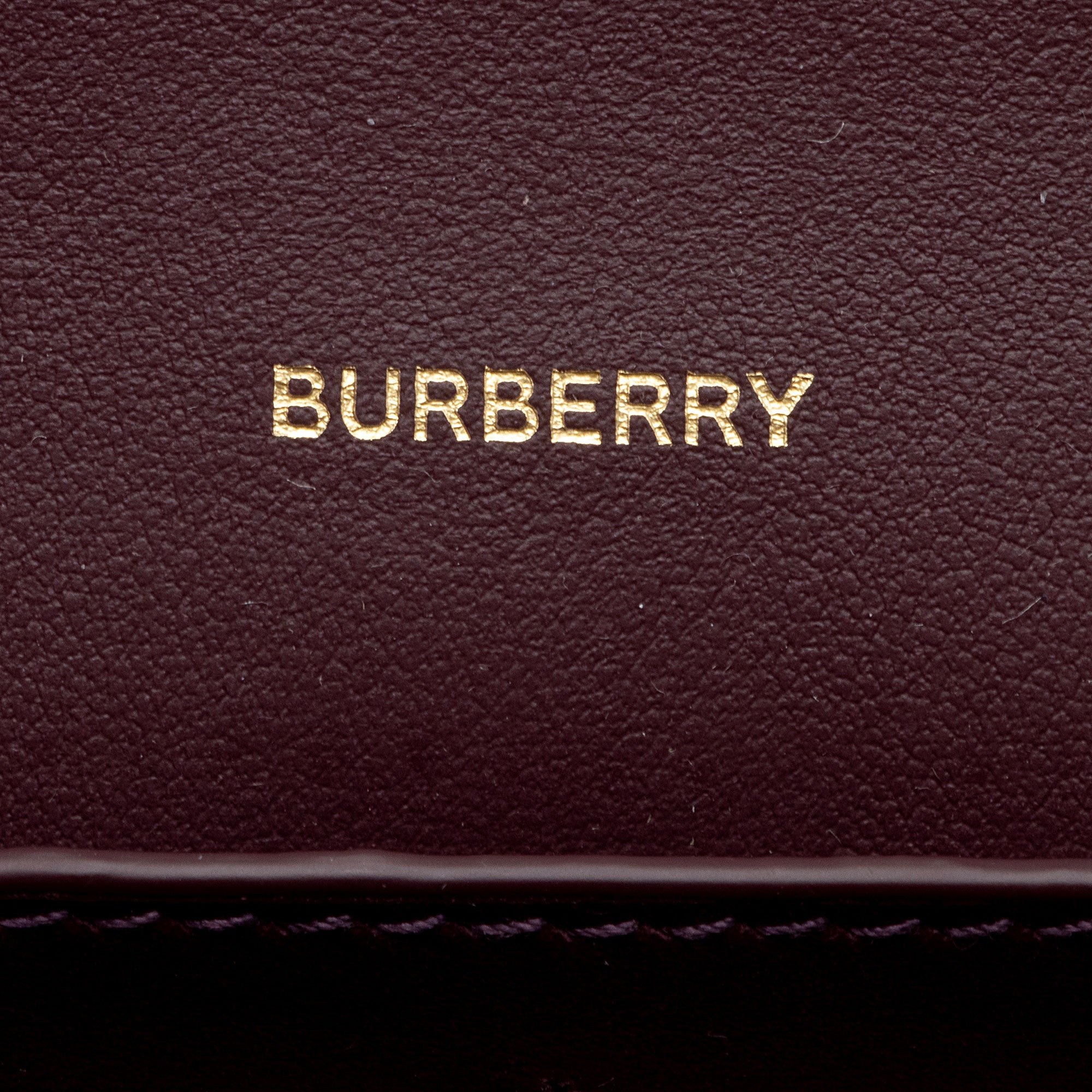 Burberry Leather Hannah Wallet on Strap (SHF-YAht6w)