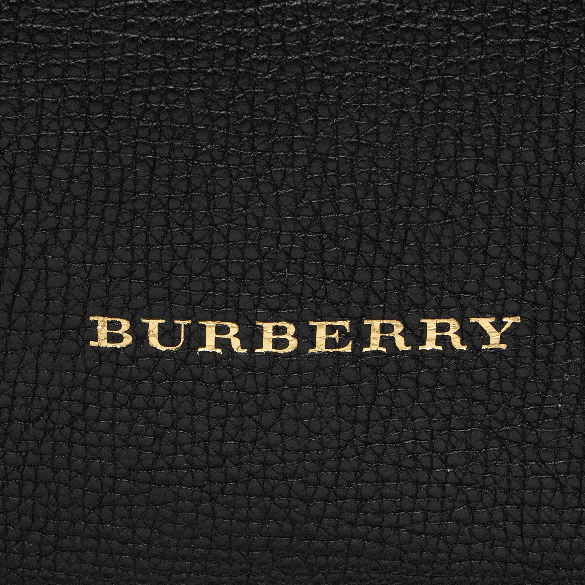 Burberry Leather House Check Canterbury Small Tote