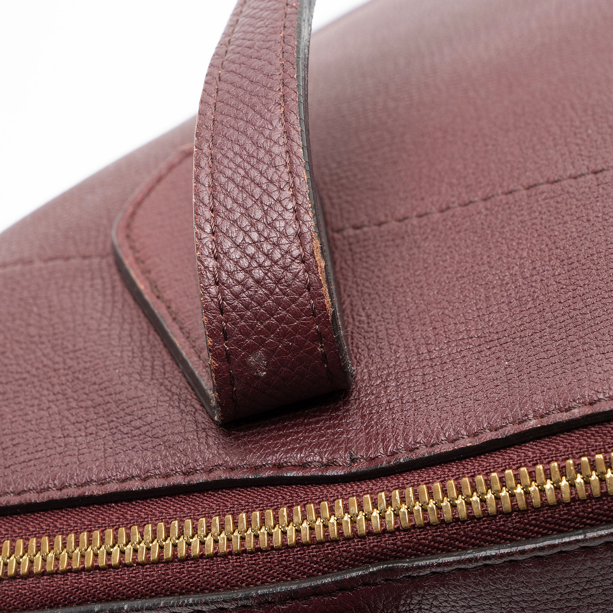 Burberry Leather House Check Derby Welburn Small Tote