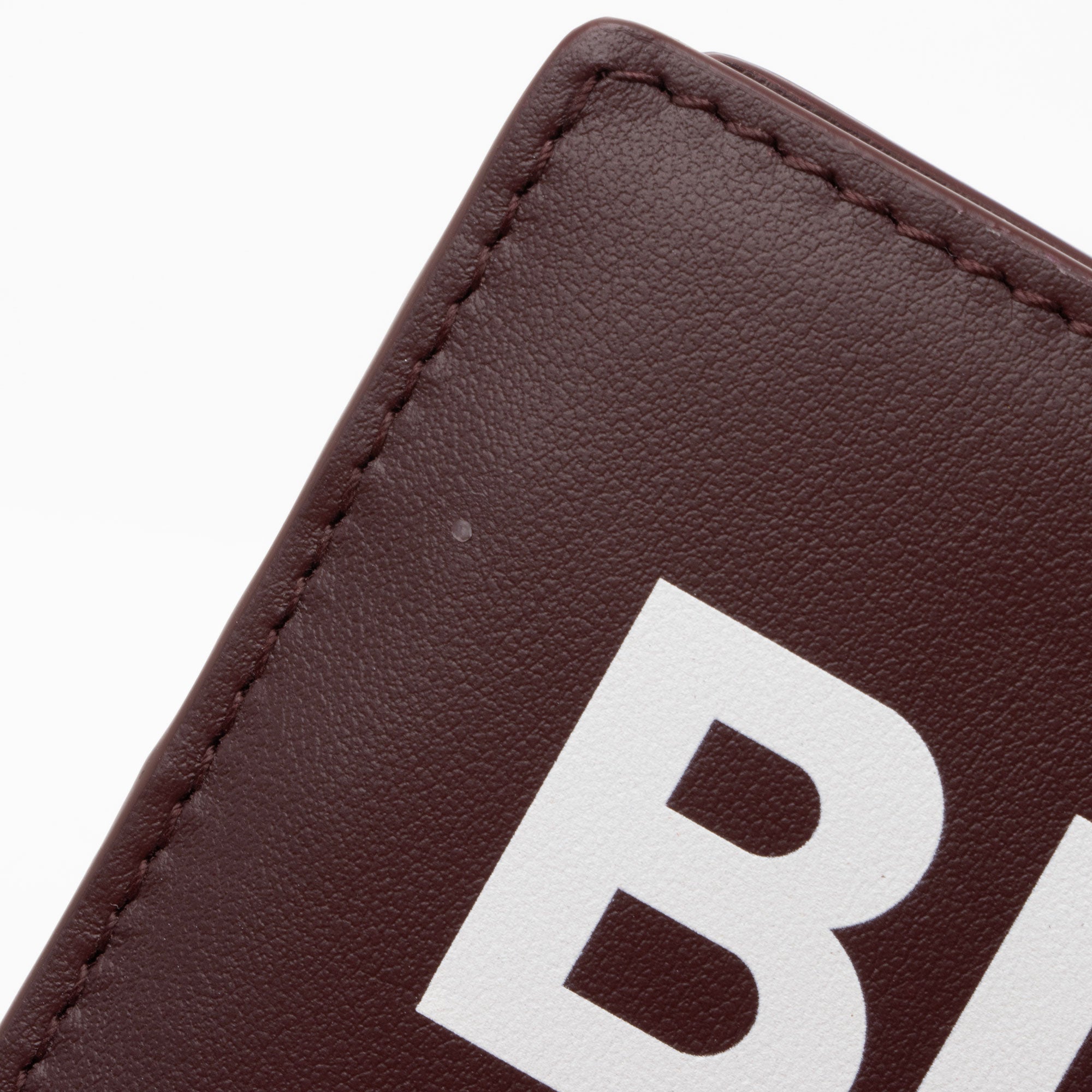 Burberry Leather Logo Bi-Fold Wallet (SHF-NYKTBT)