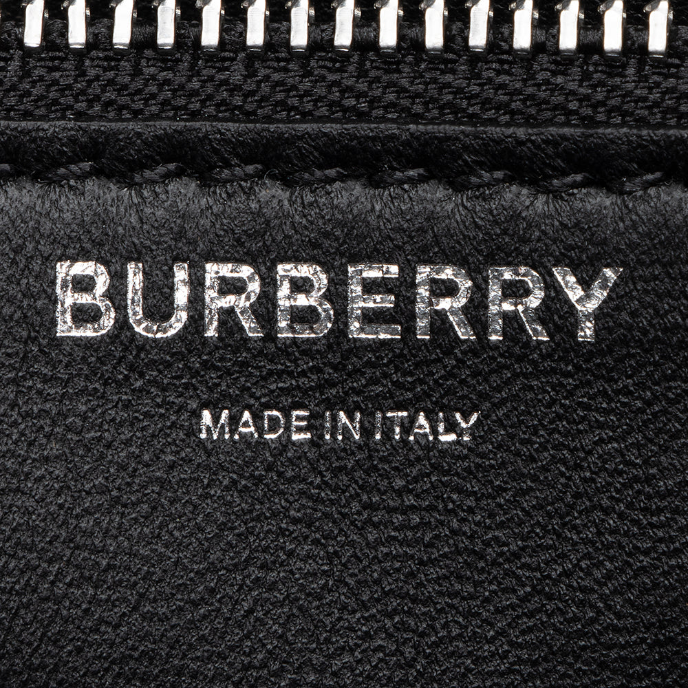 Burberry Leather Logo TB Shoulder Bag