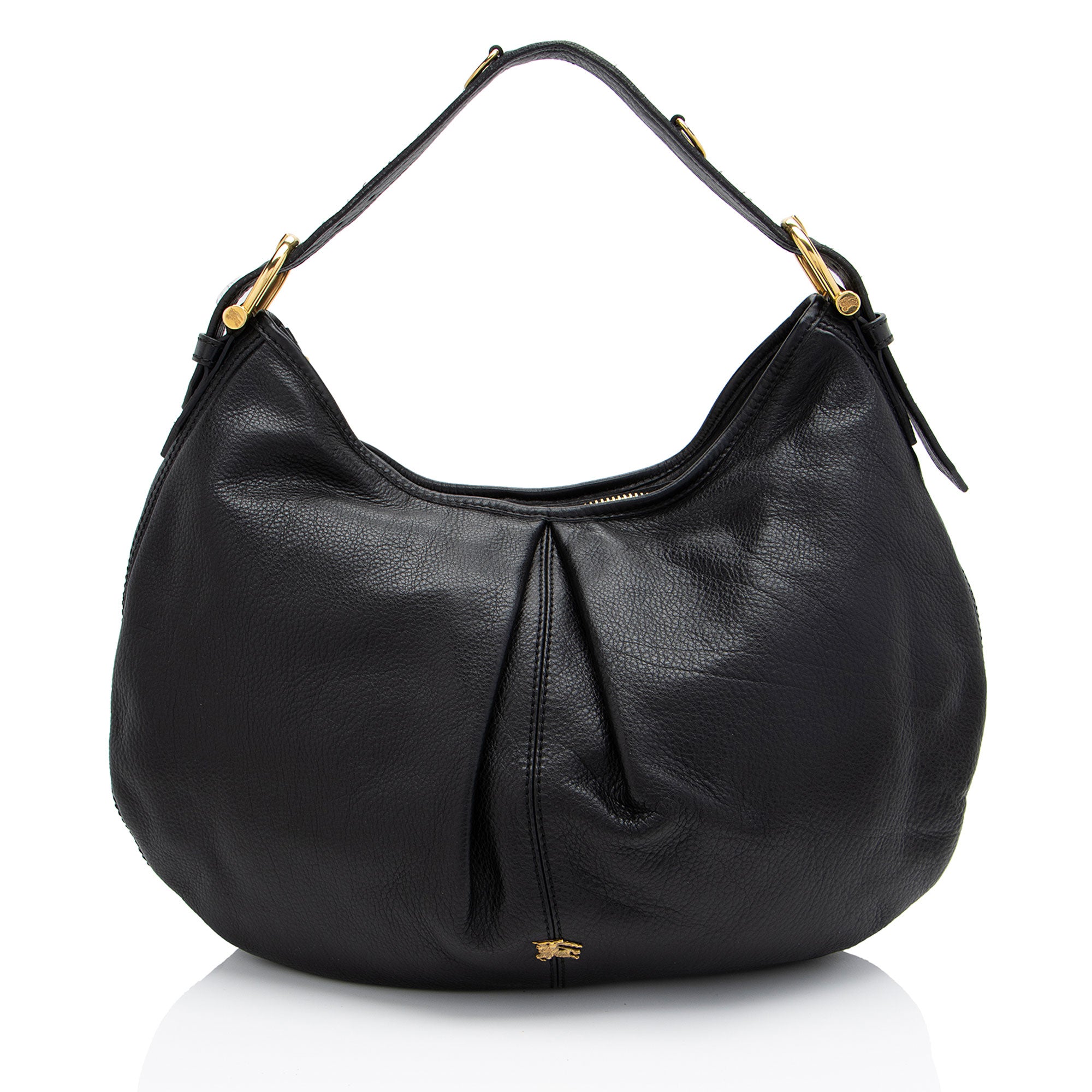 Burberry Leather Malika Large Shoulder Bag (SHF-GSqGvc)