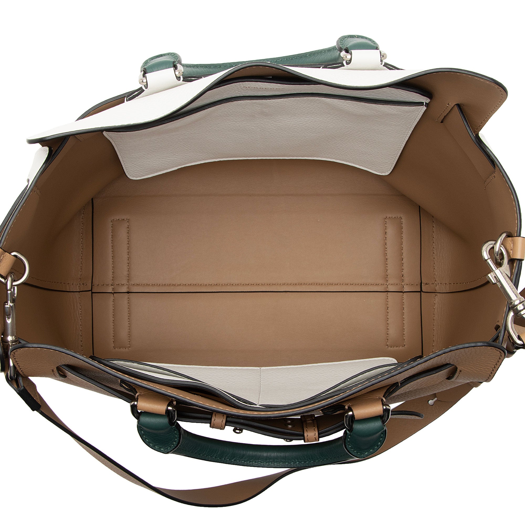 Burberry Leather Marais Medium Belted Tote (SHF-LONL0h)