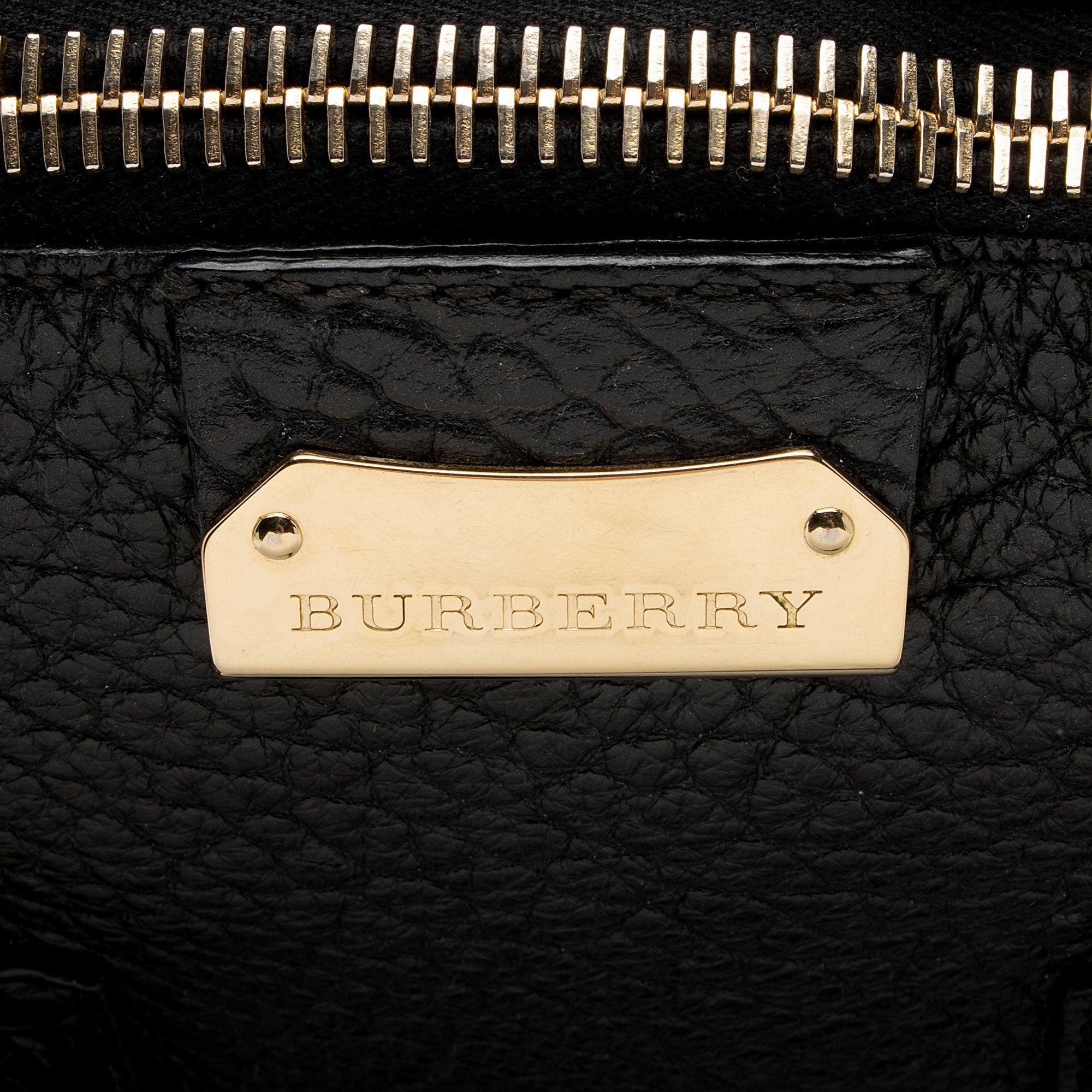 Burberry Leather Orchard Medium Satchel