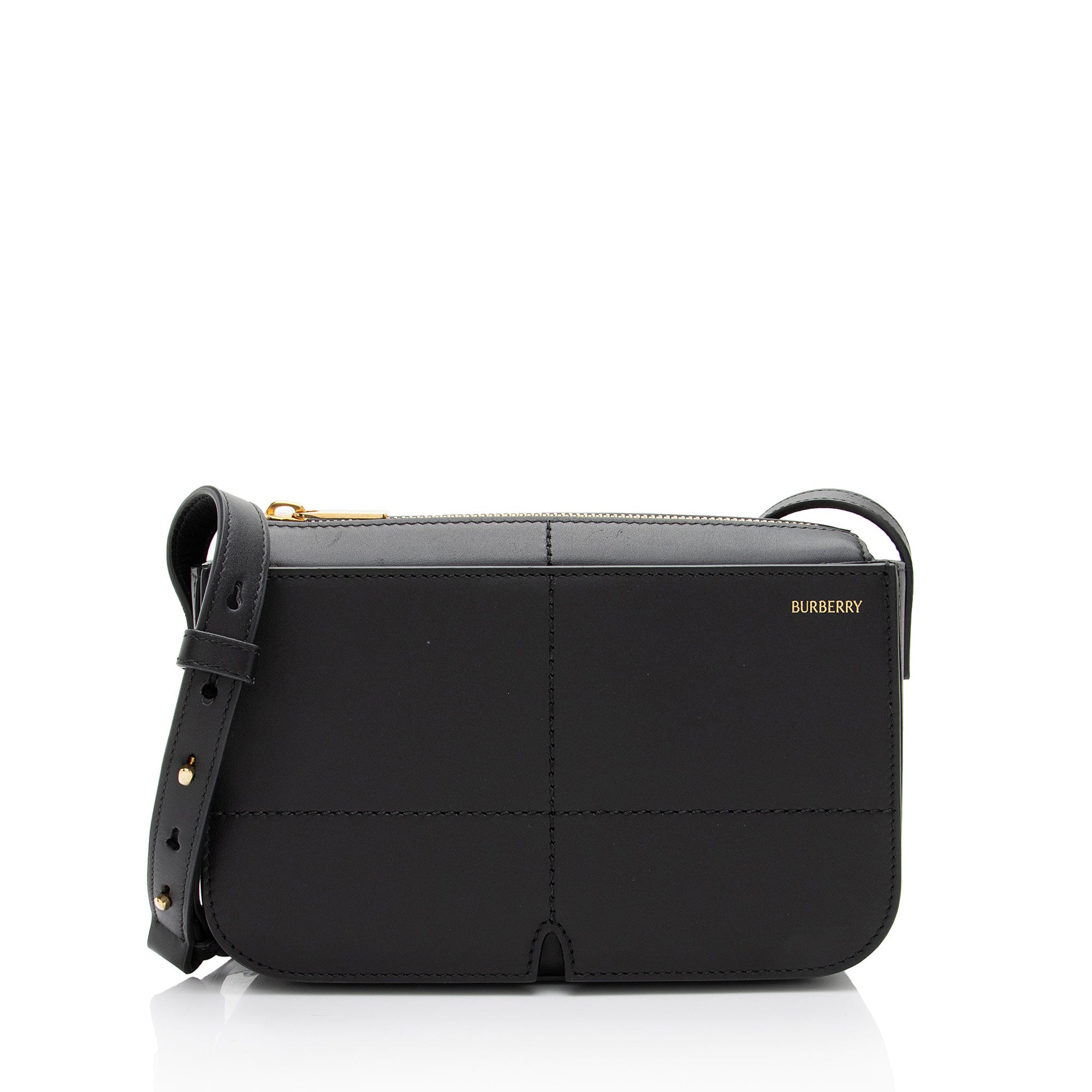 Burberry Leather Snip Crossbody