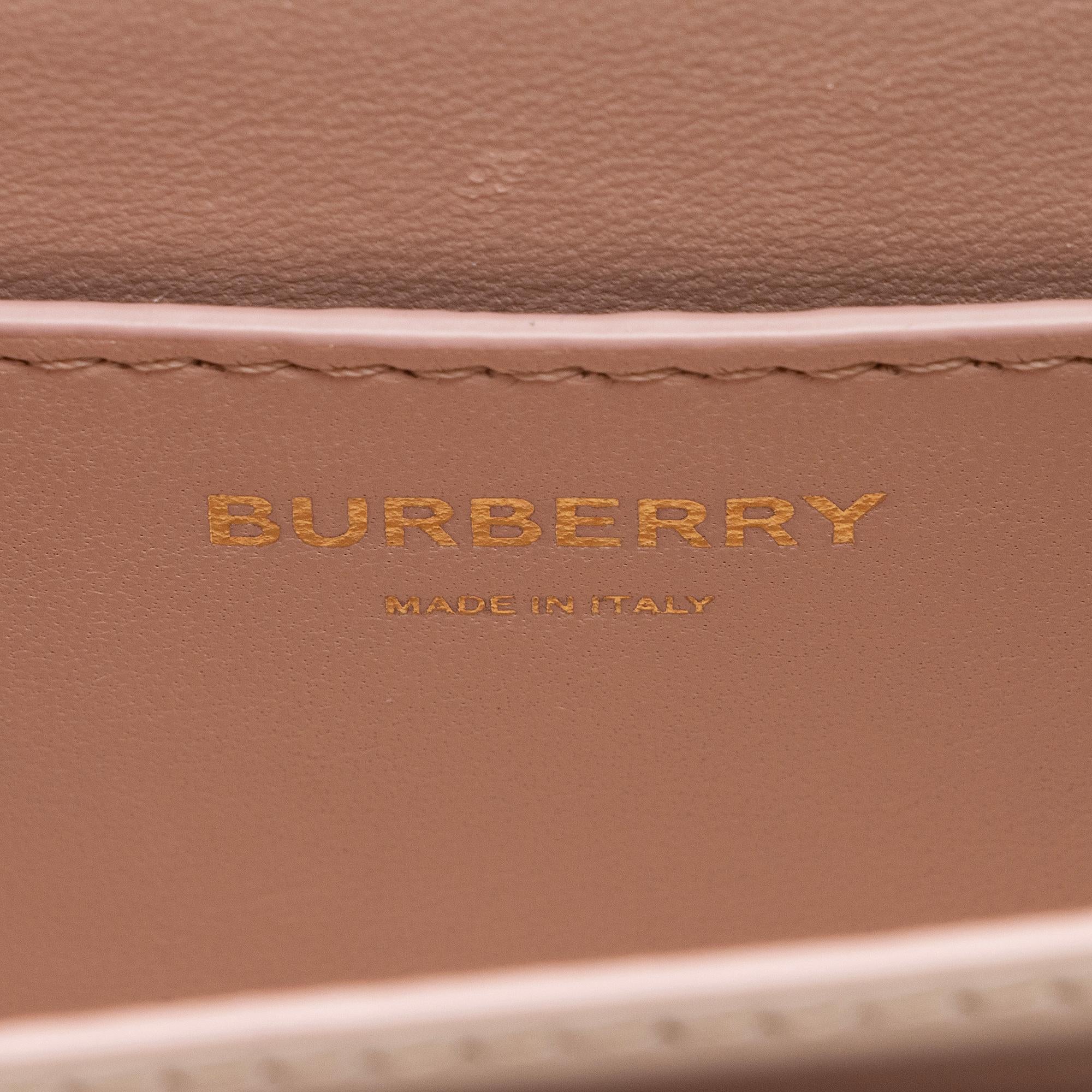 Burberry Leather TB Flap Mini Shoulder Bag - FINAL SALE