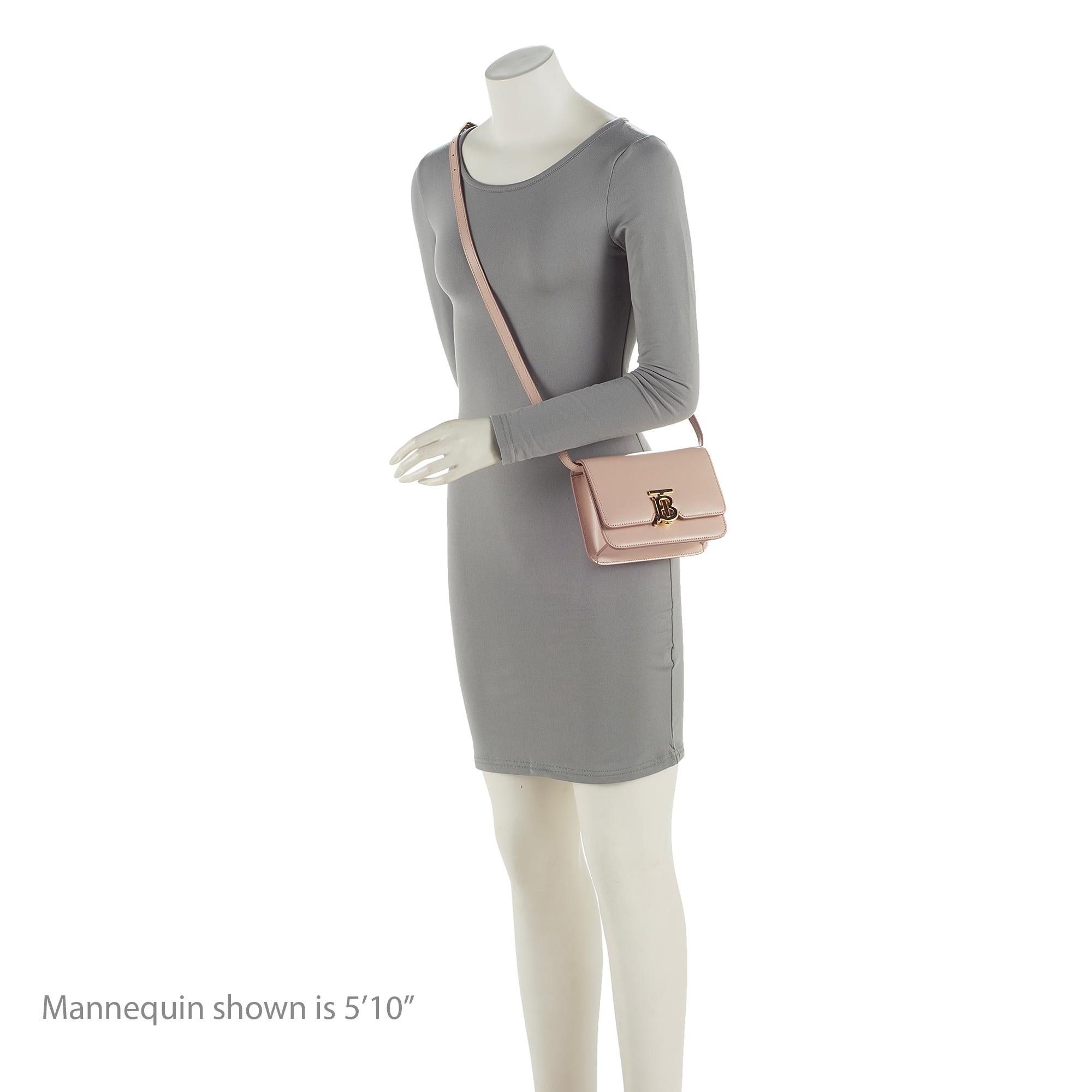 Burberry Leather TB Flap Mini Shoulder Bag - FINAL SALE