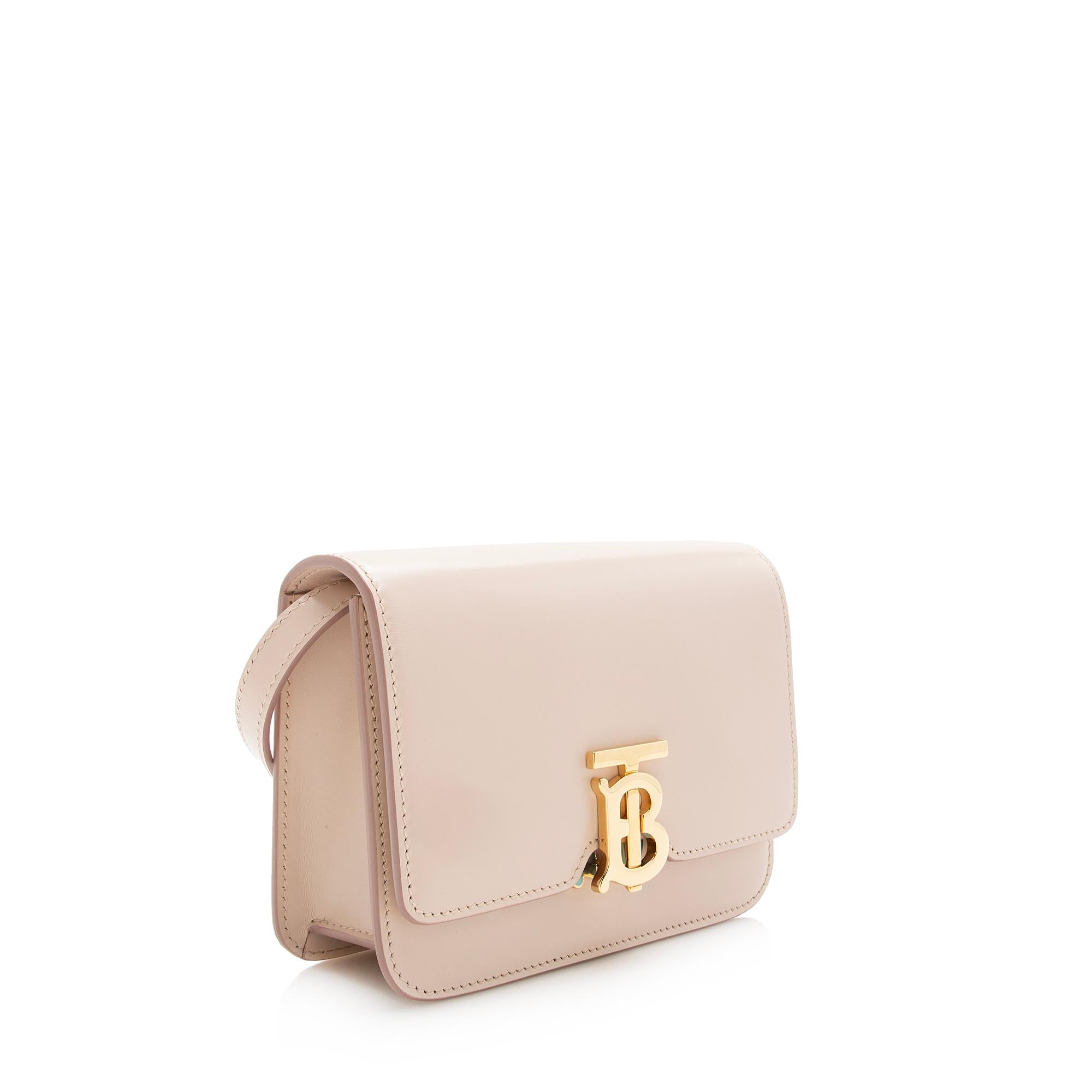 Burberry Leather TB Flap Mini Shoulder Bag - FINAL SALE