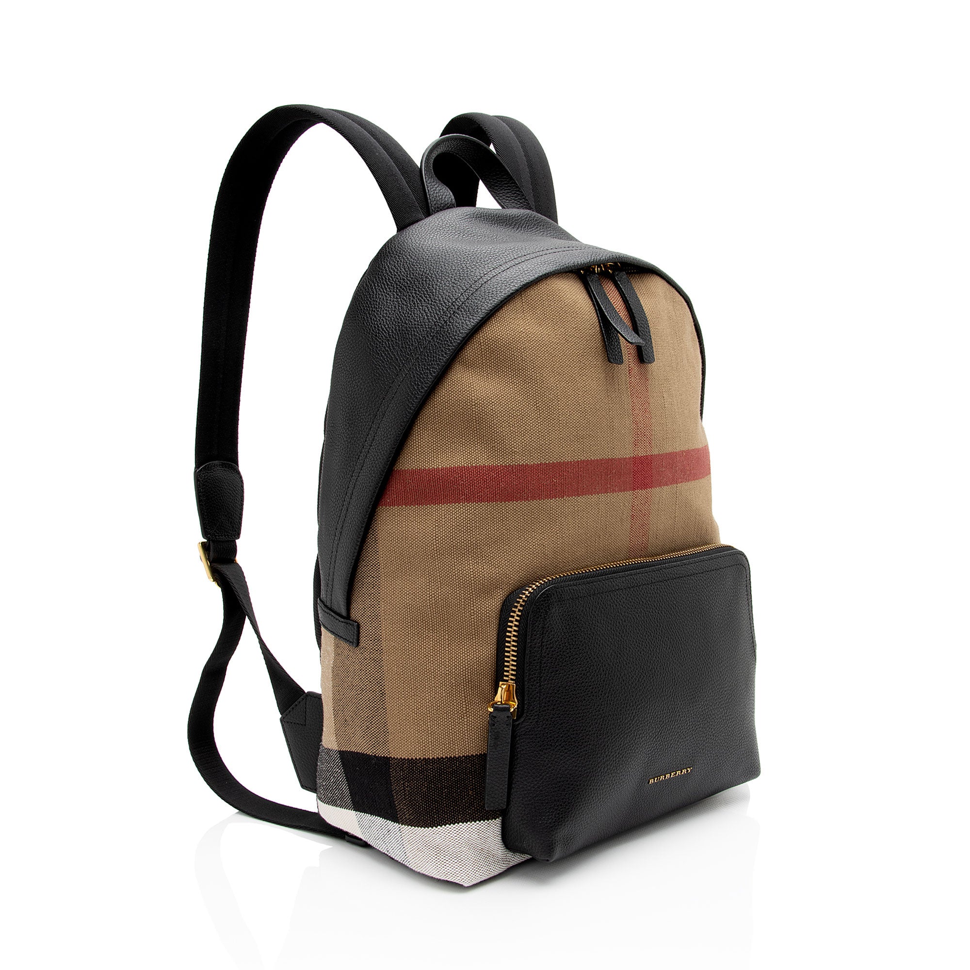 Burberry Mega Check Abbeydale Backpack (SHF-rz0B8j)