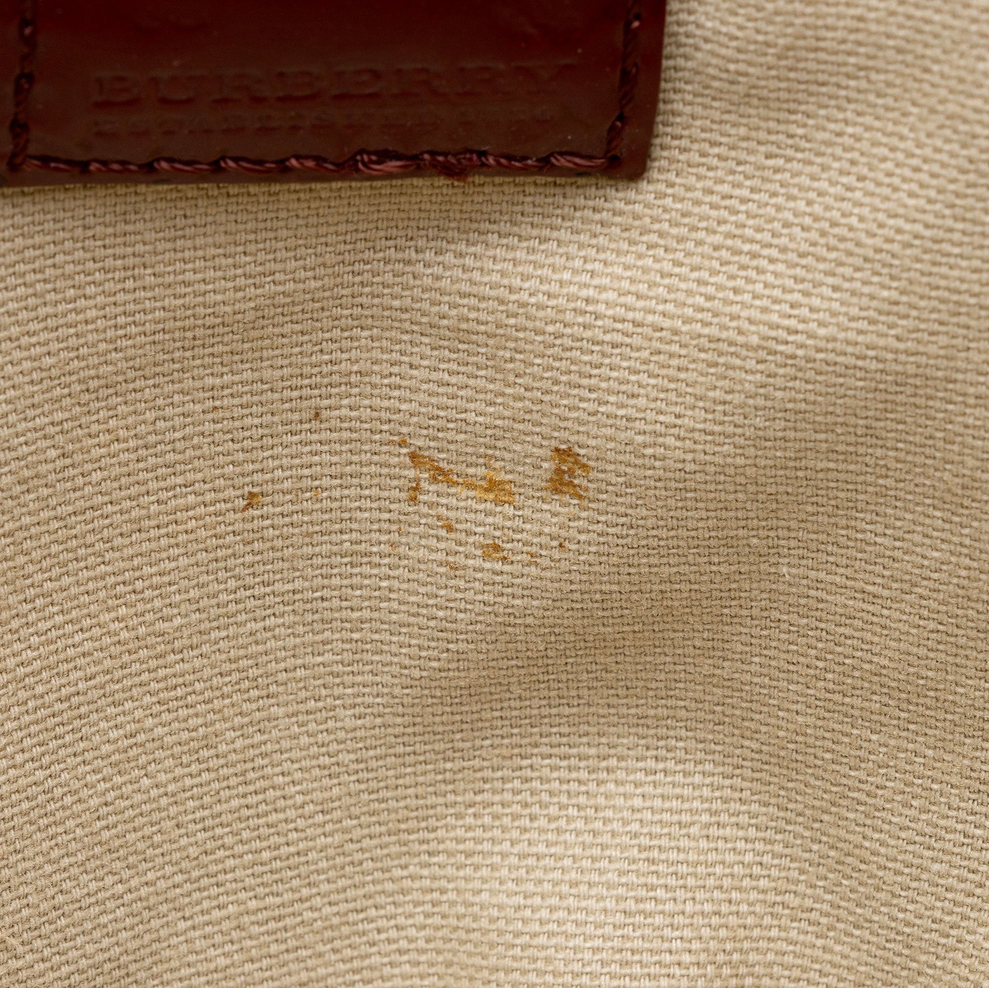 Burberry Nova Check Painted Hearts Tote