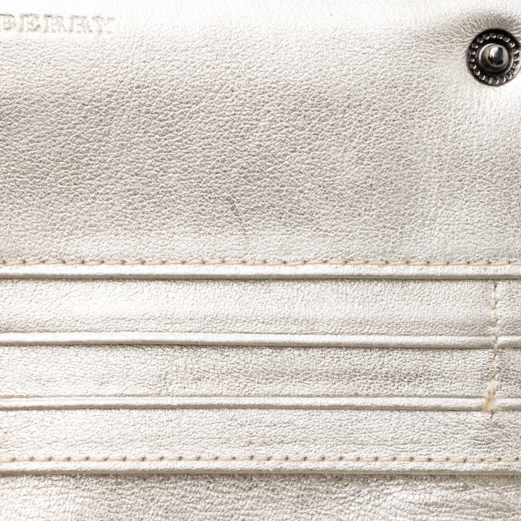 Burberry Nova Check Penrose Continental Wallet (SHF-aObasm)