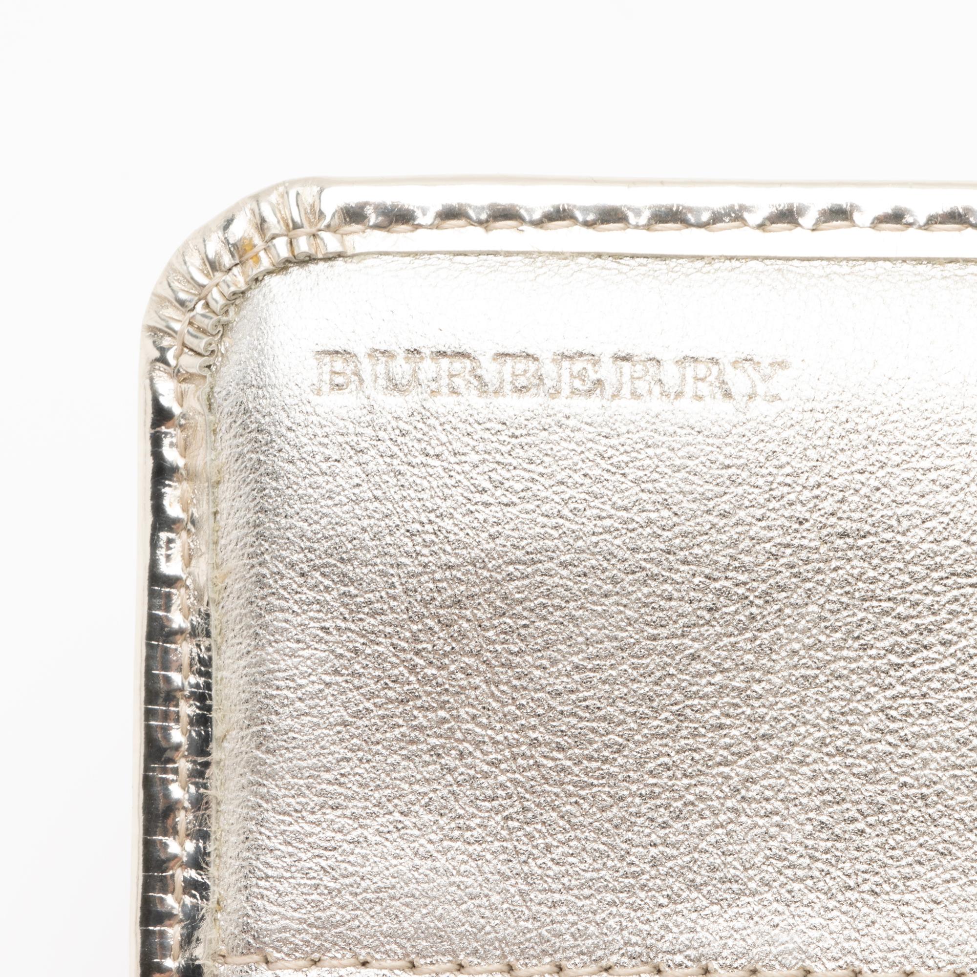 Burberry Nova Check Penrose Continental Wallet (SHF-aObasm)