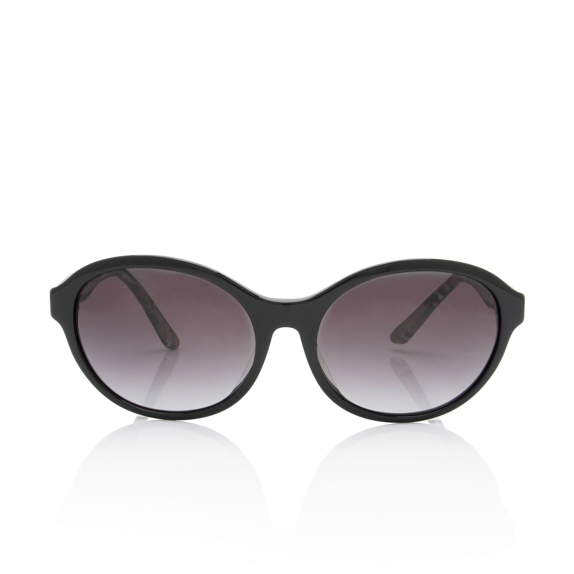 Burberry Nova Check Round Sunglasses