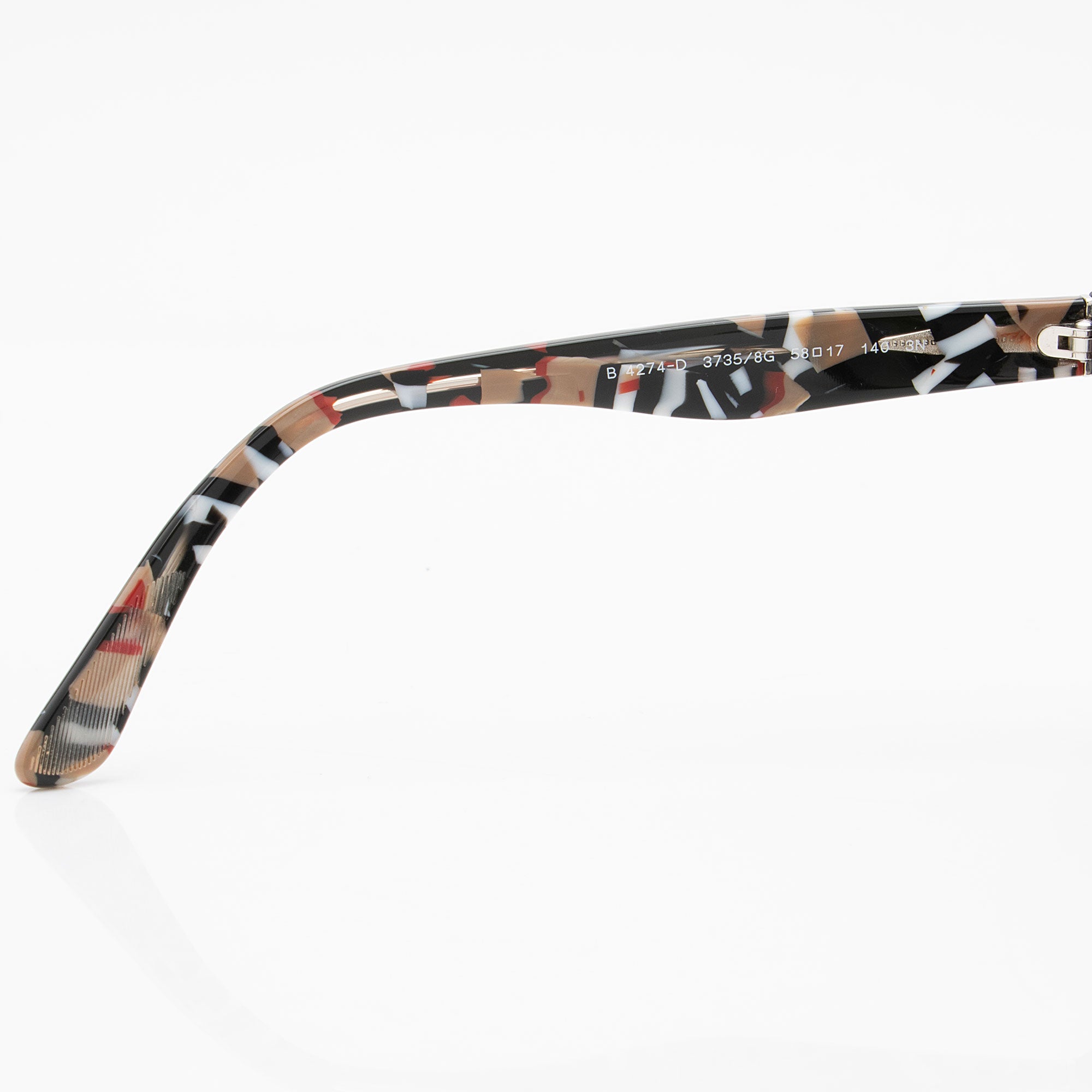 Burberry Nova Check Round Sunglasses