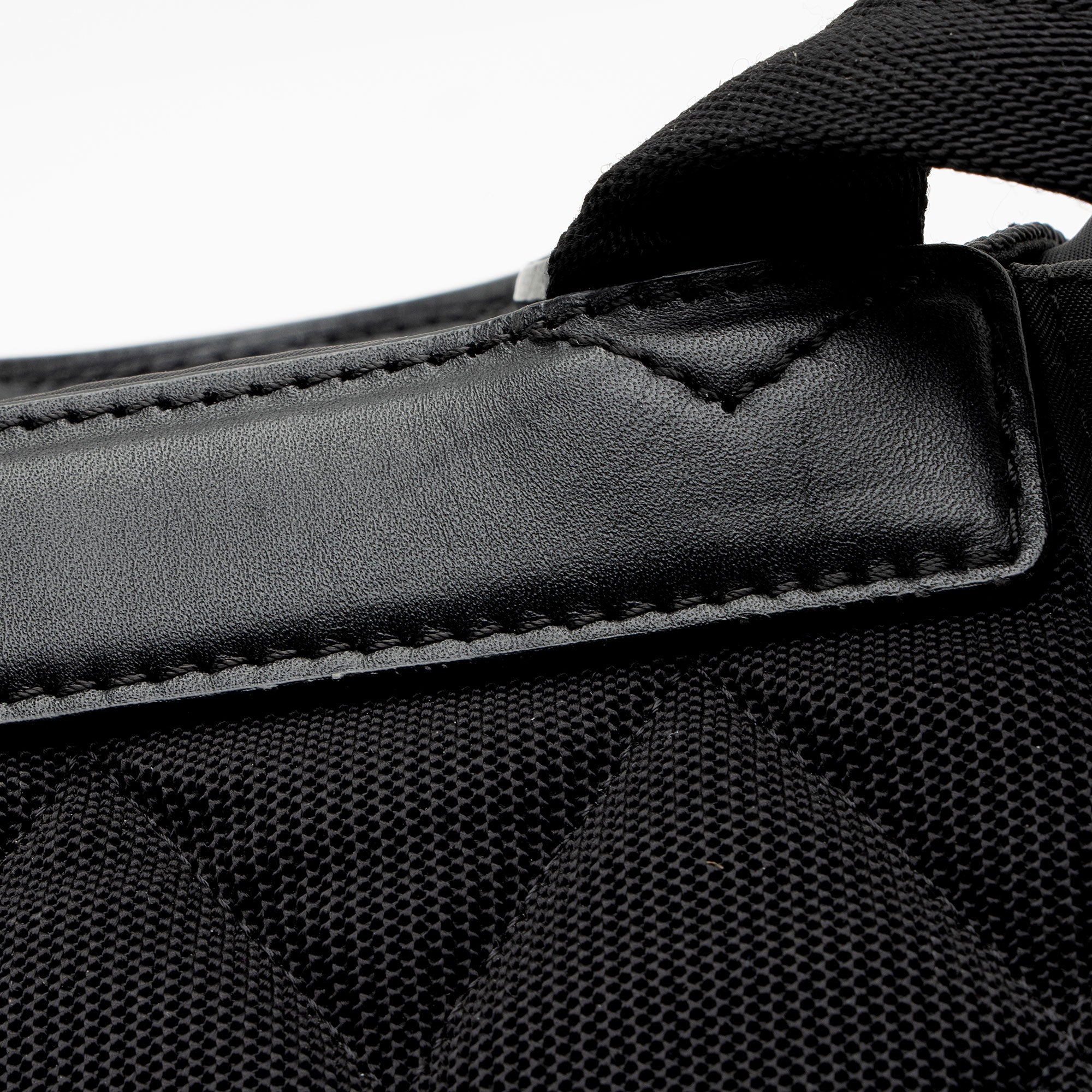 Burberry Nylon Leather Medium Rucksack Backpack (SHF-L8DnLS)