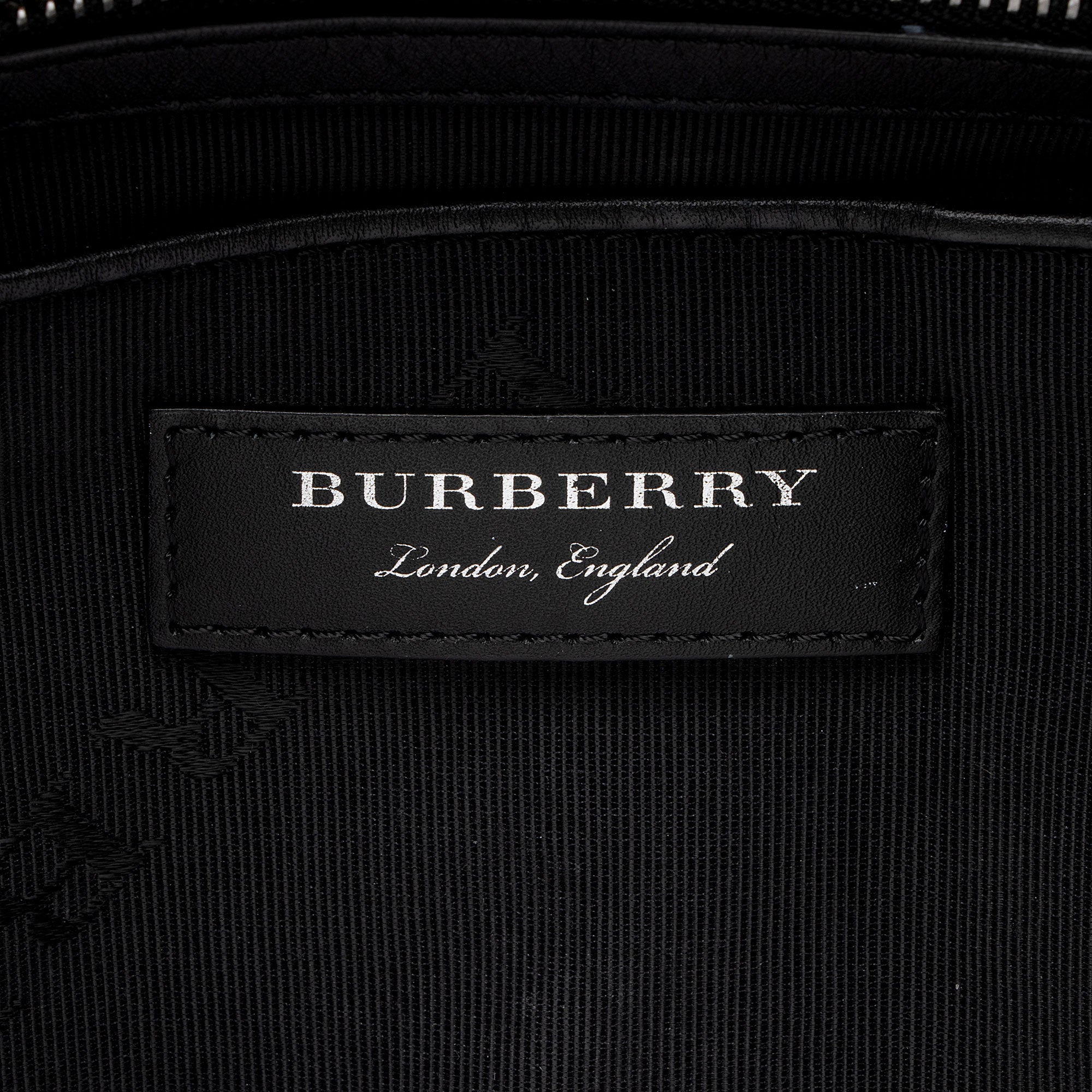 Burberry Nylon Leather Medium Rucksack Backpack (SHF-L8DnLS)