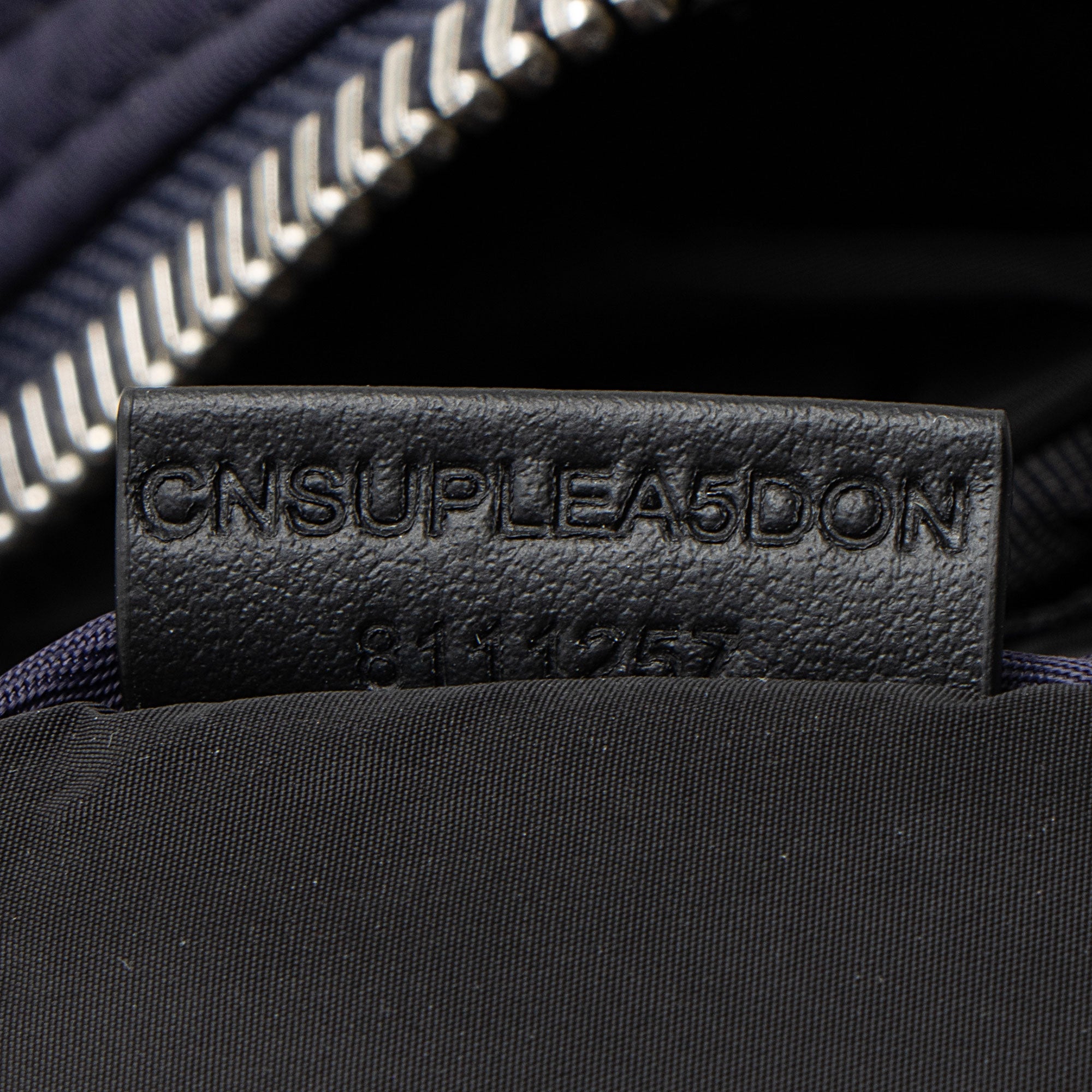 Burberry Nylon Logo Zip Messenger