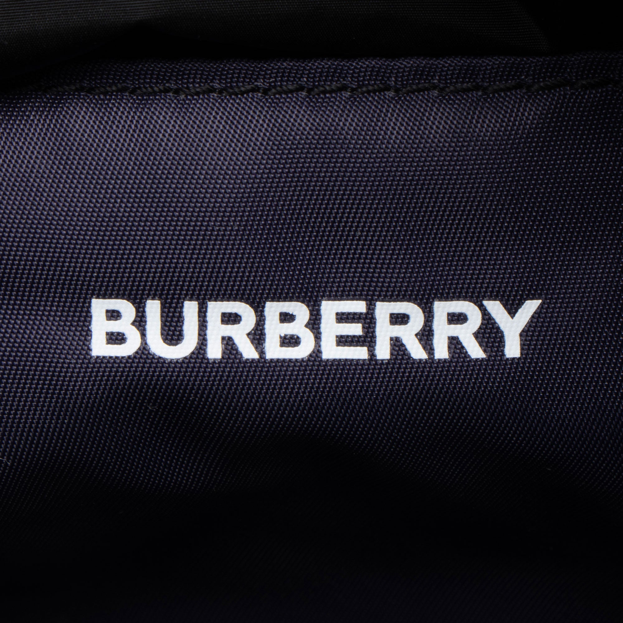 Burberry Nylon Logo Zip Messenger
