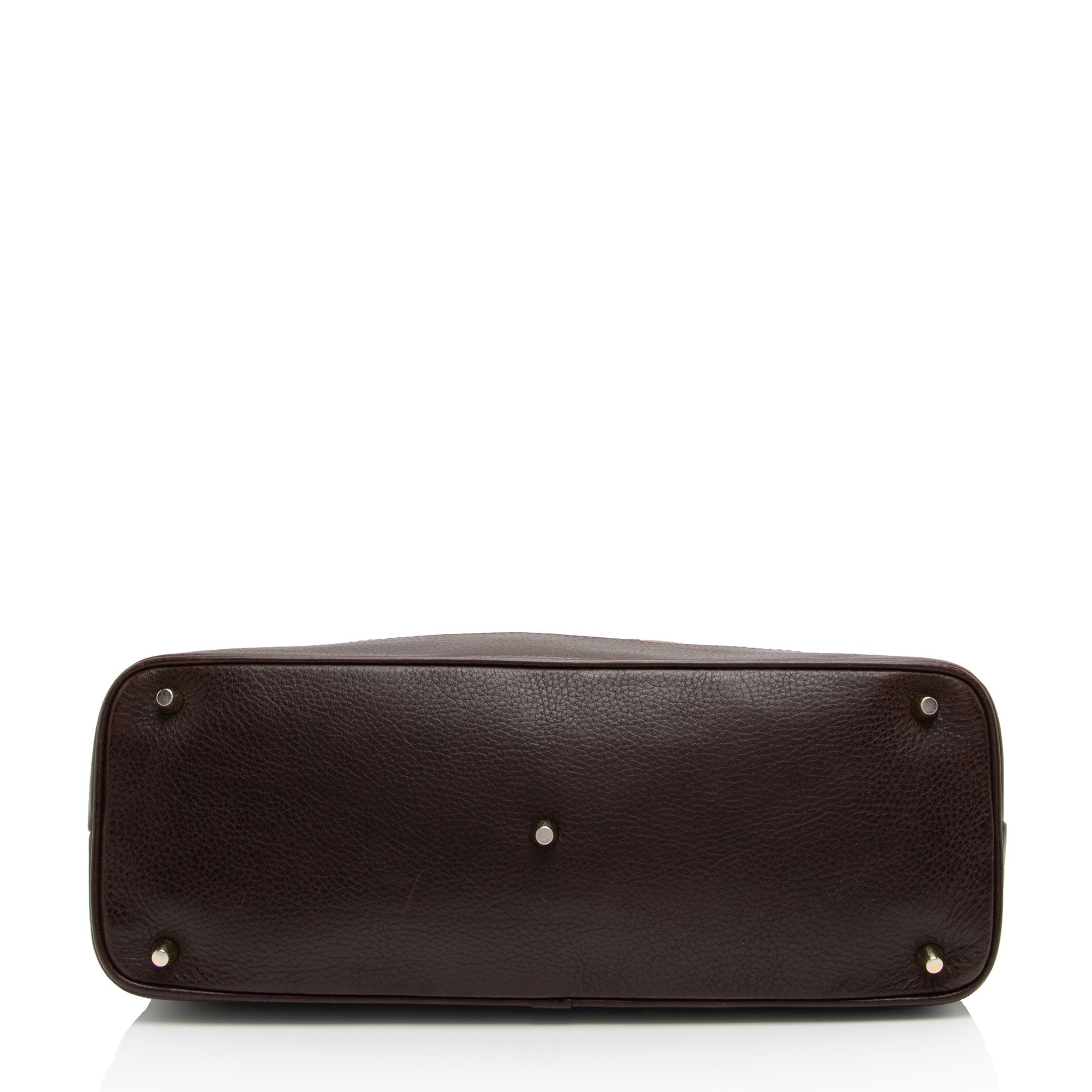 Burberry Quilted House Check Manor Tote (SHF-9N5HL6)