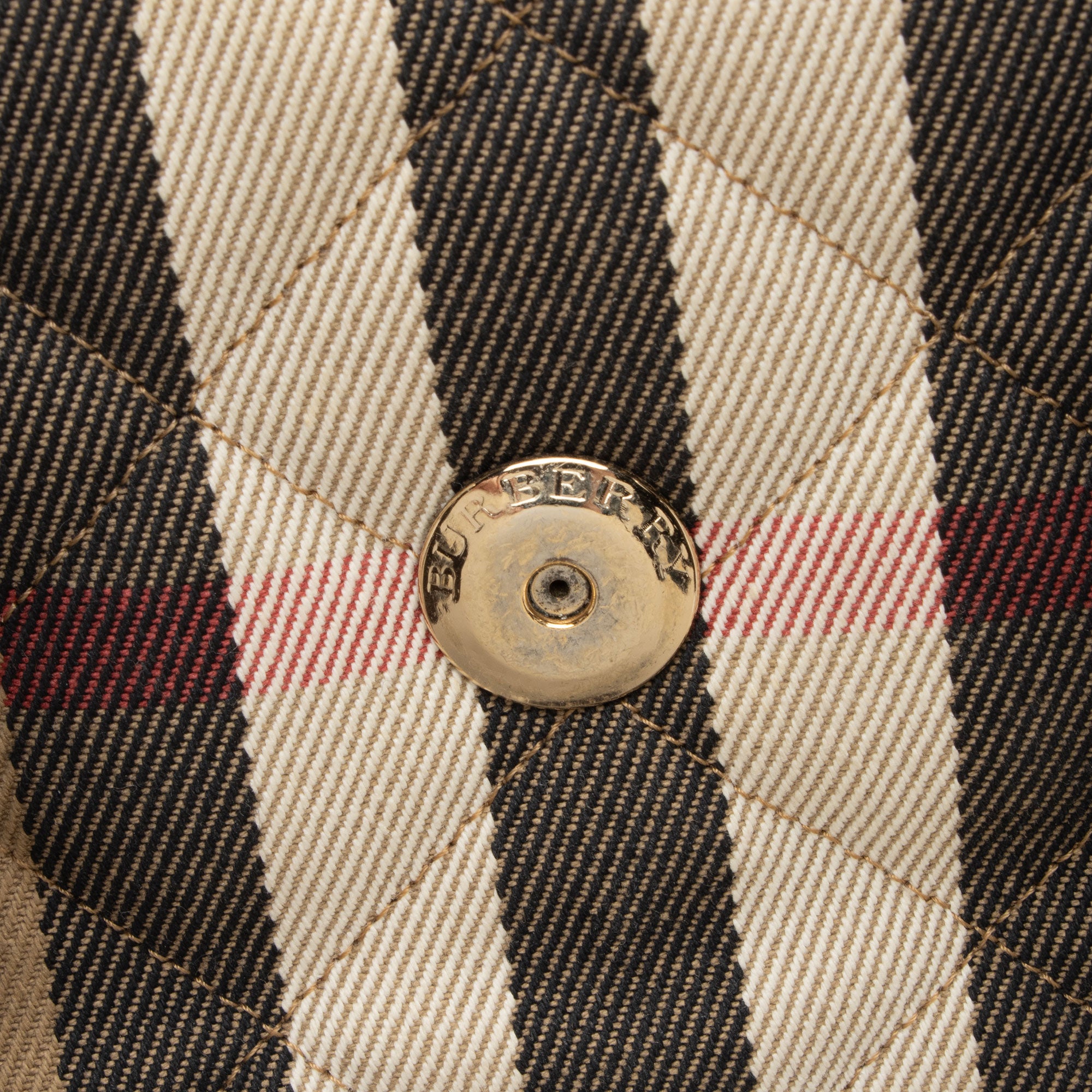 Burberry Quilted House Check Manor Tote (SHF-9N5HL6)