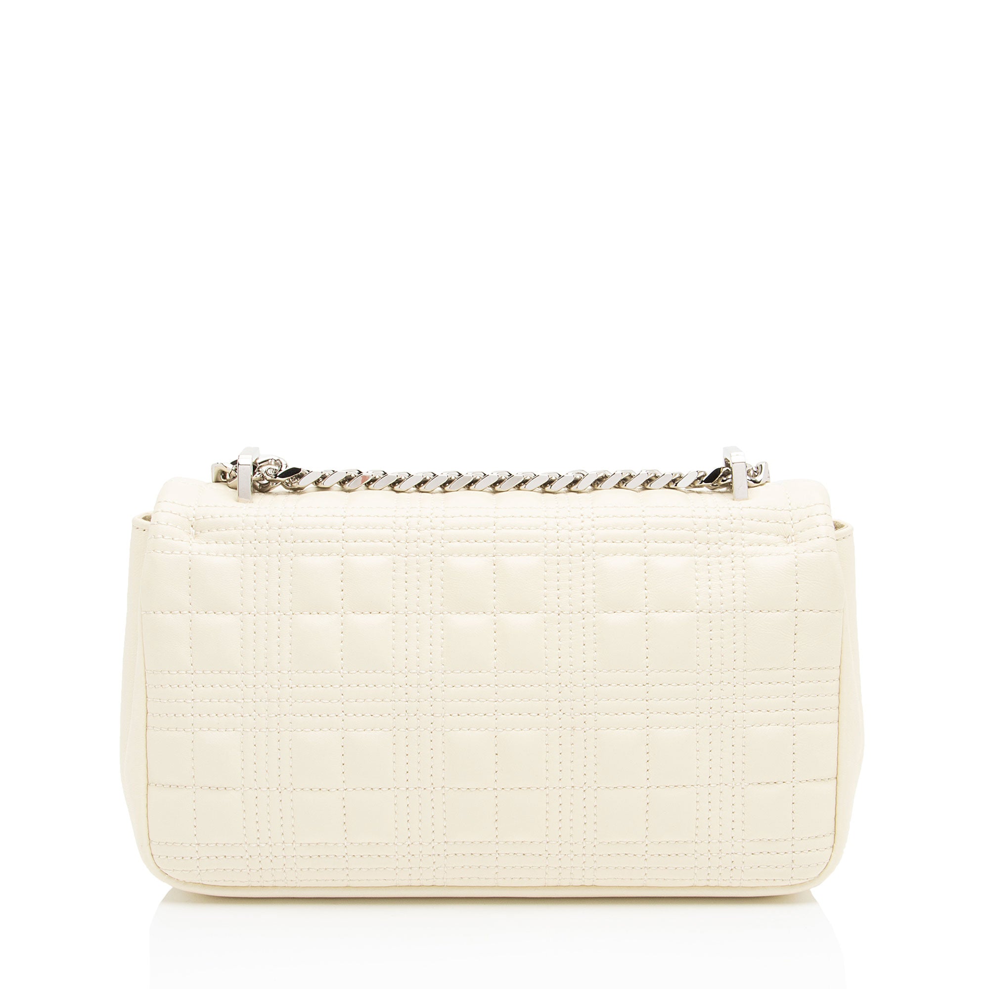 Burberry Quilted Lambskin TB Lola Chain Small Crossbody