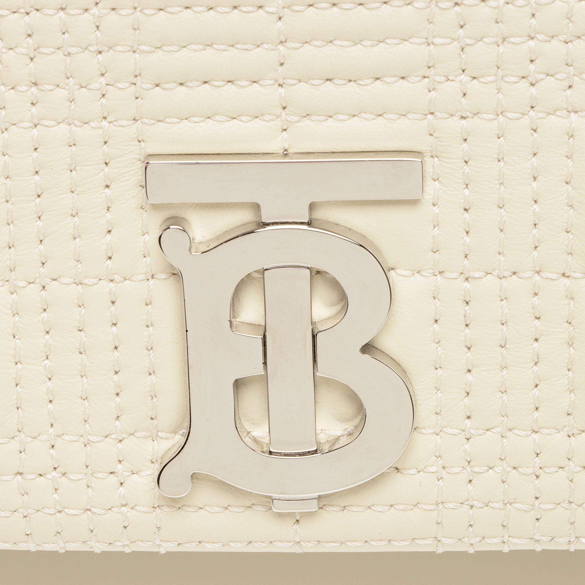 Burberry Quilted Lambskin TB Lola Chain Small Crossbody