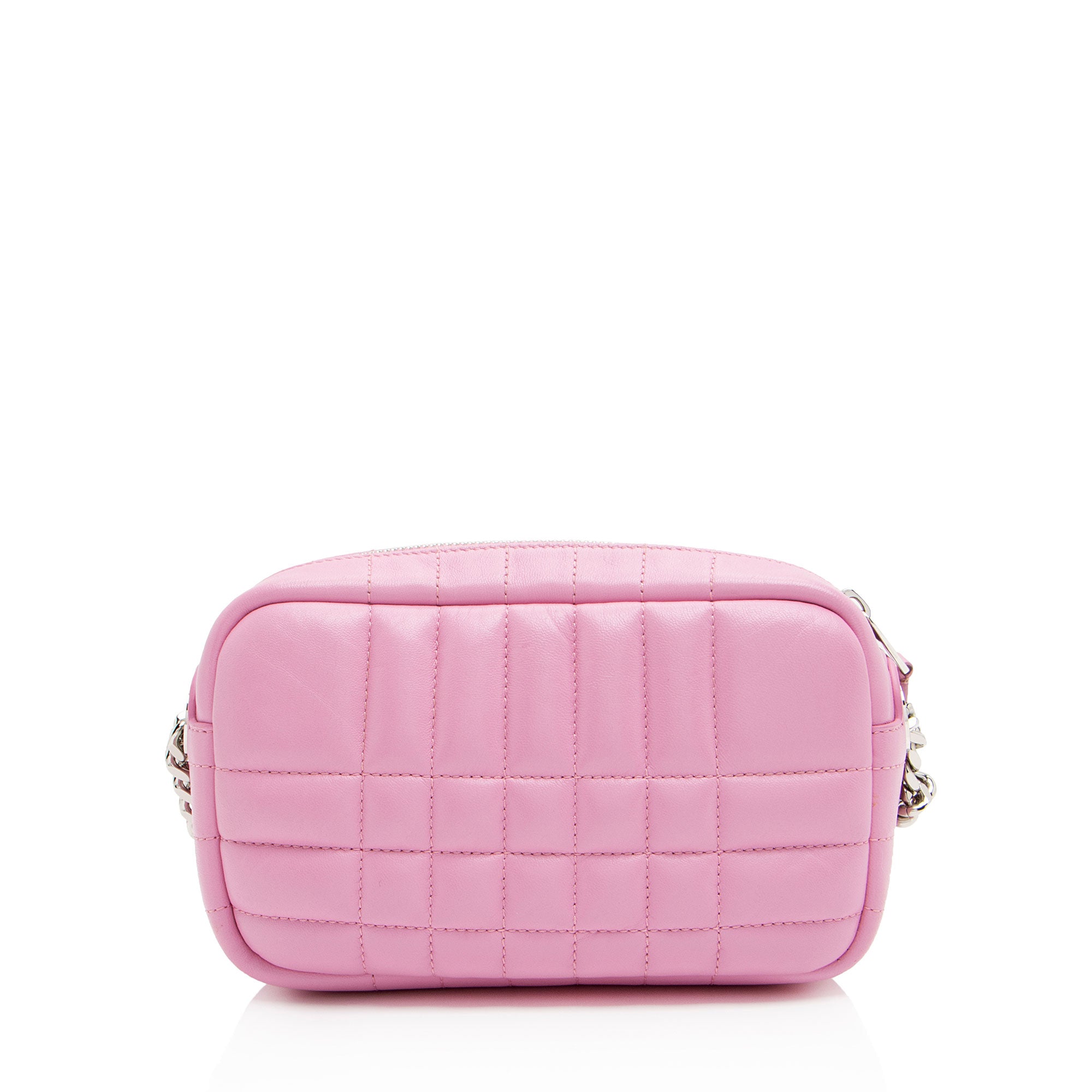 Burberry Quilted Lambskin TB Lola Mini Camera Bag