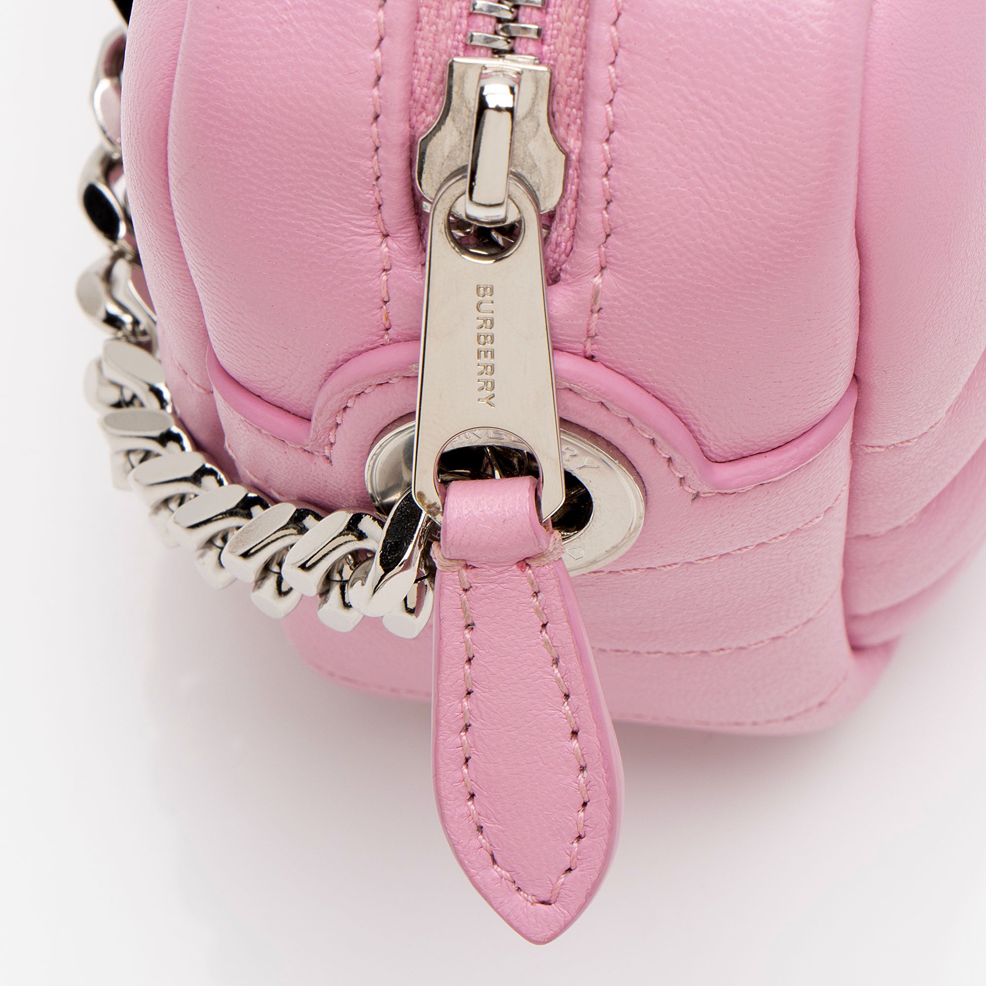 Burberry Quilted Lambskin TB Lola Mini Camera Bag