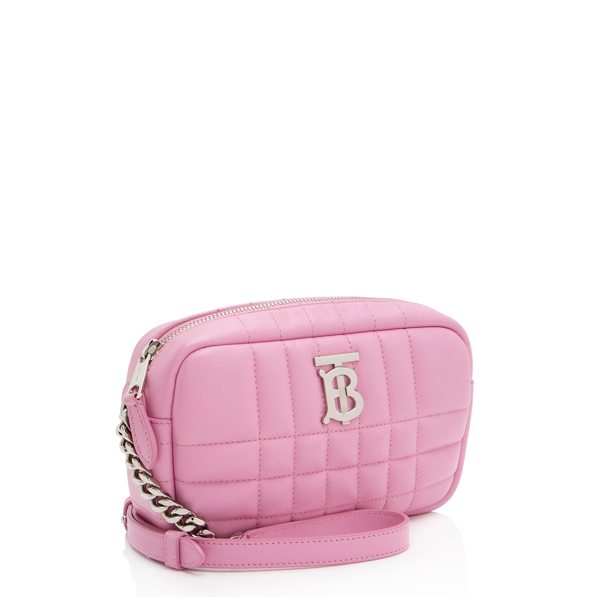 Burberry Quilted Lambskin TB Lola Mini Camera Bag