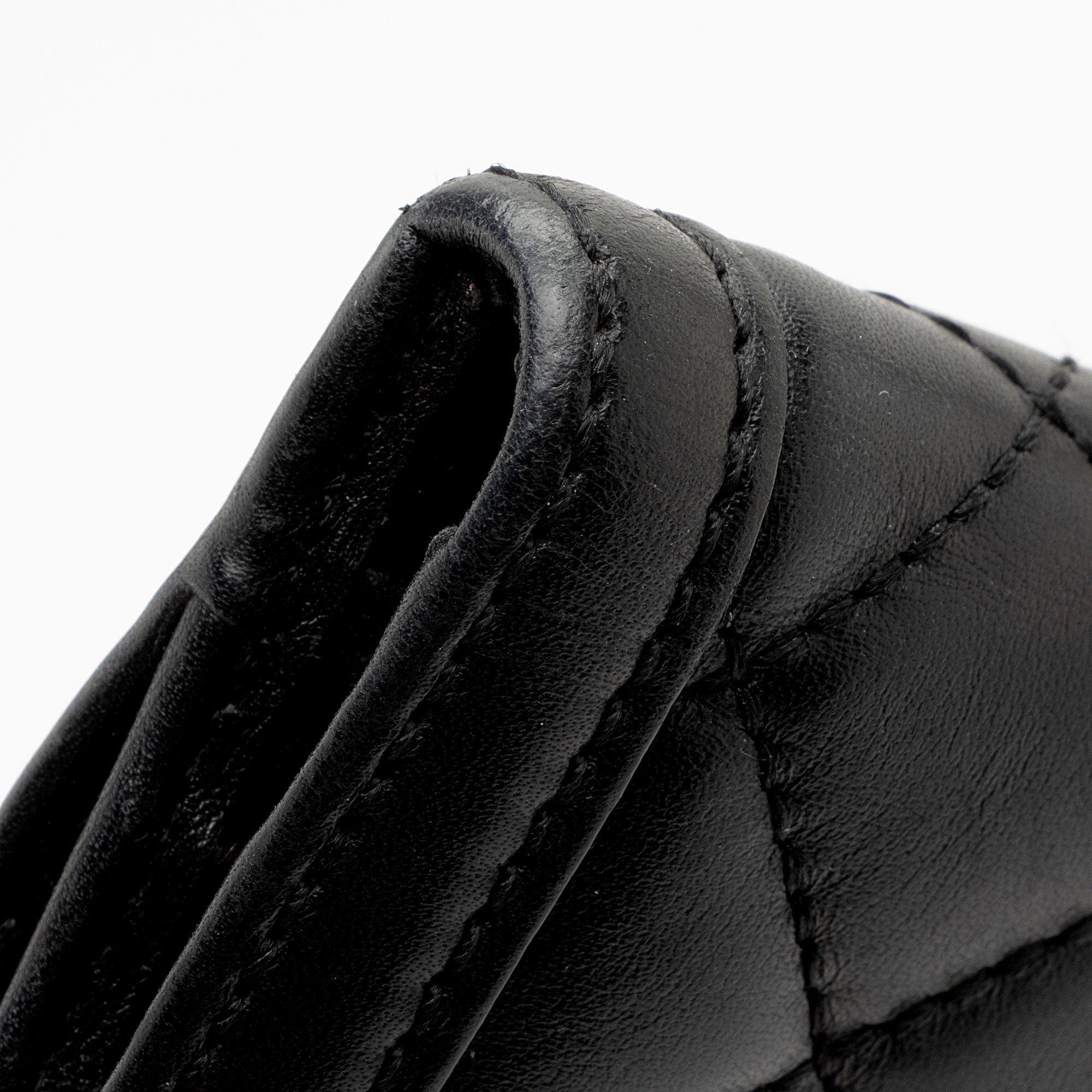 Burberry Quilted Leather Lock Wallet