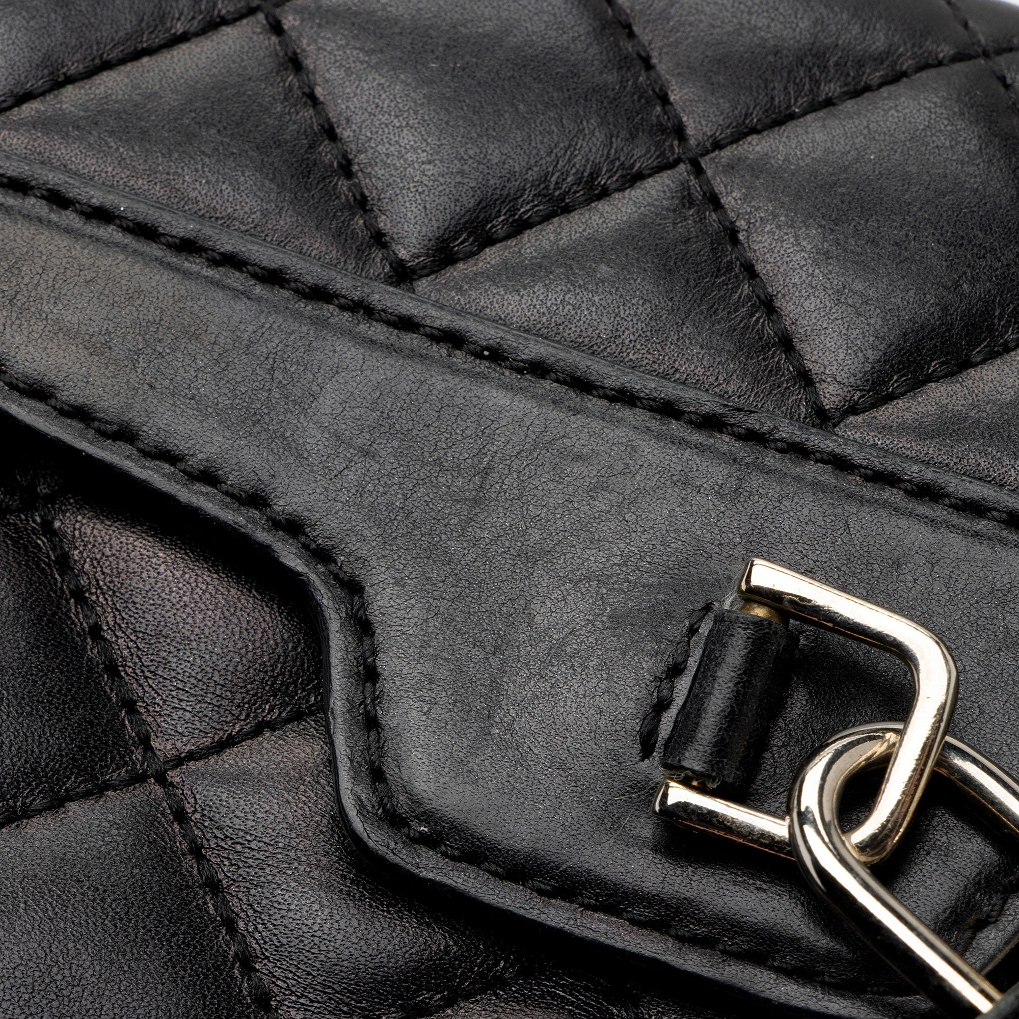 Burberry Quilted Leather Lock Wallet