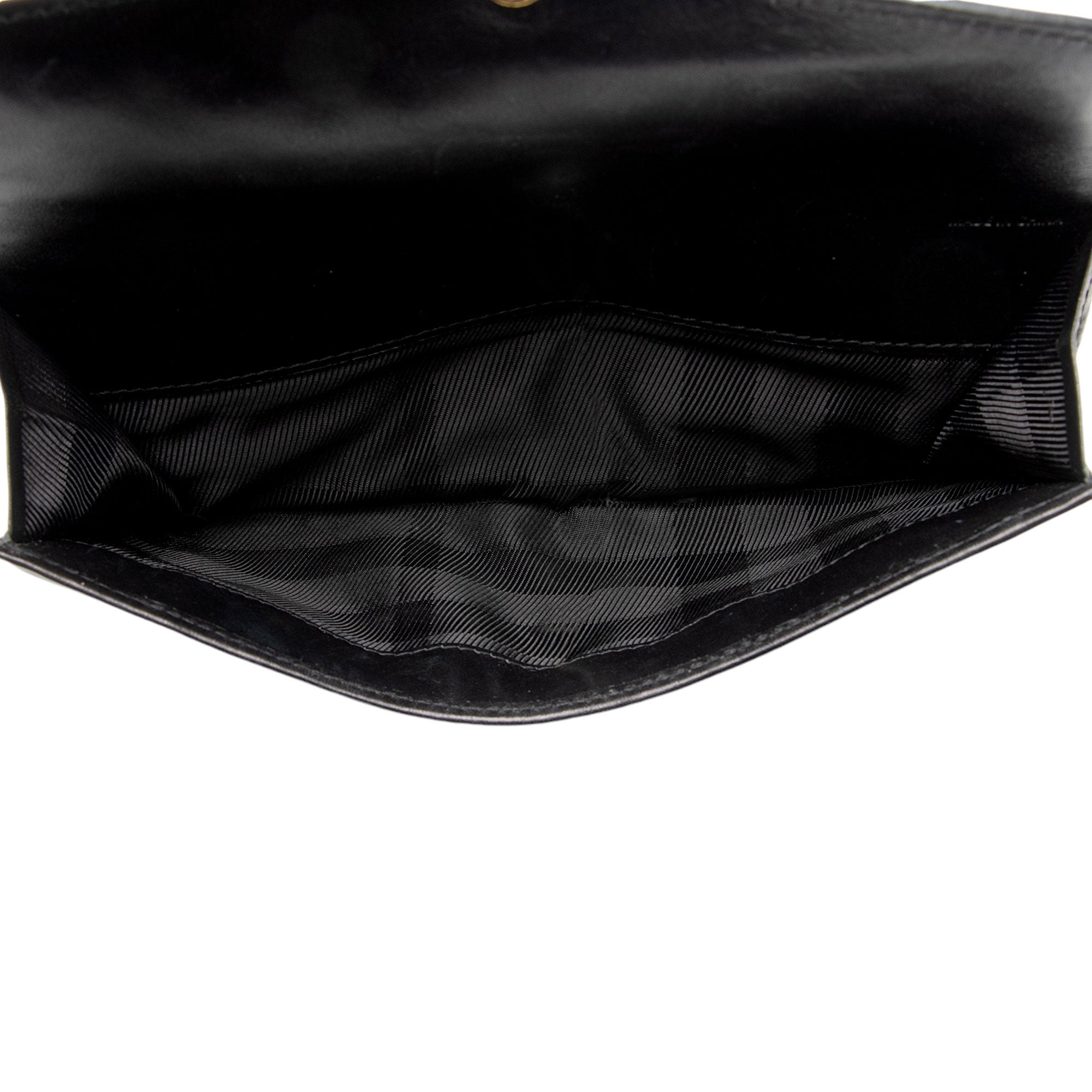 Burberry Quilted Leather Lock Wallet