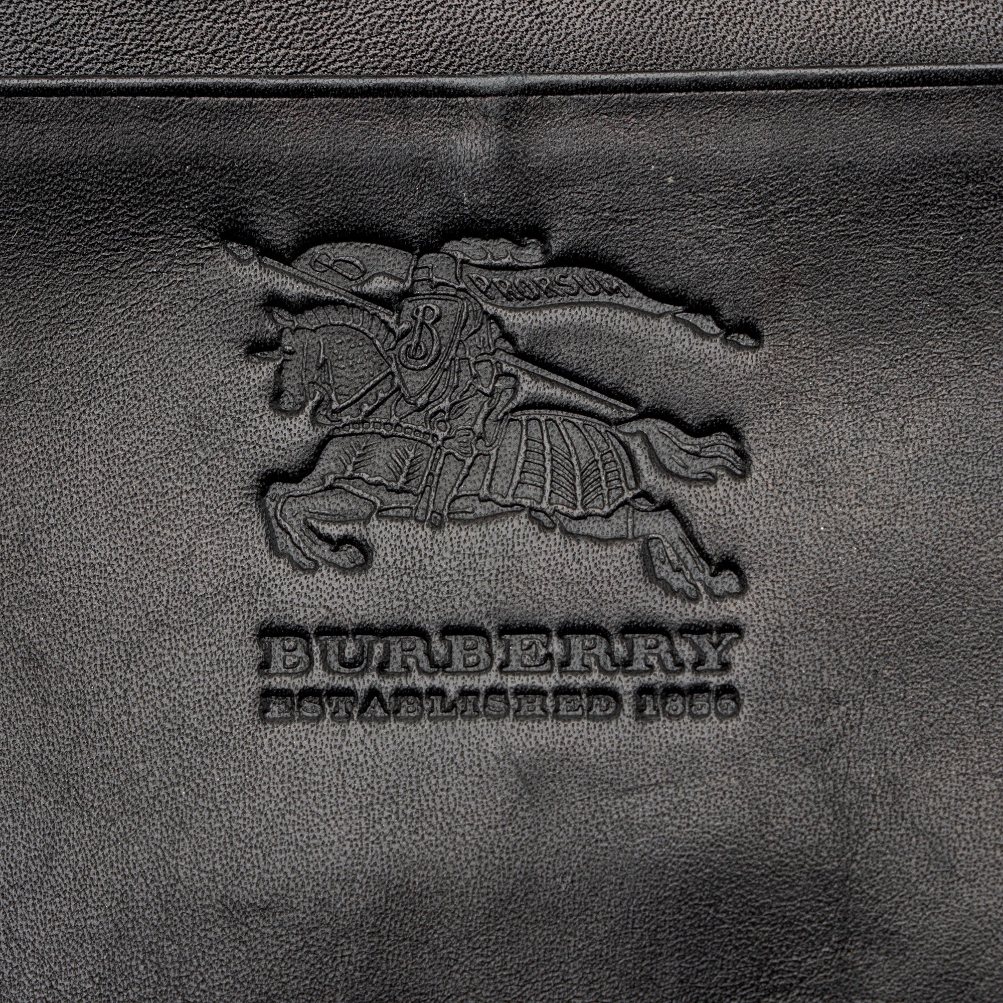 Burberry Quilted Leather Lock Wallet