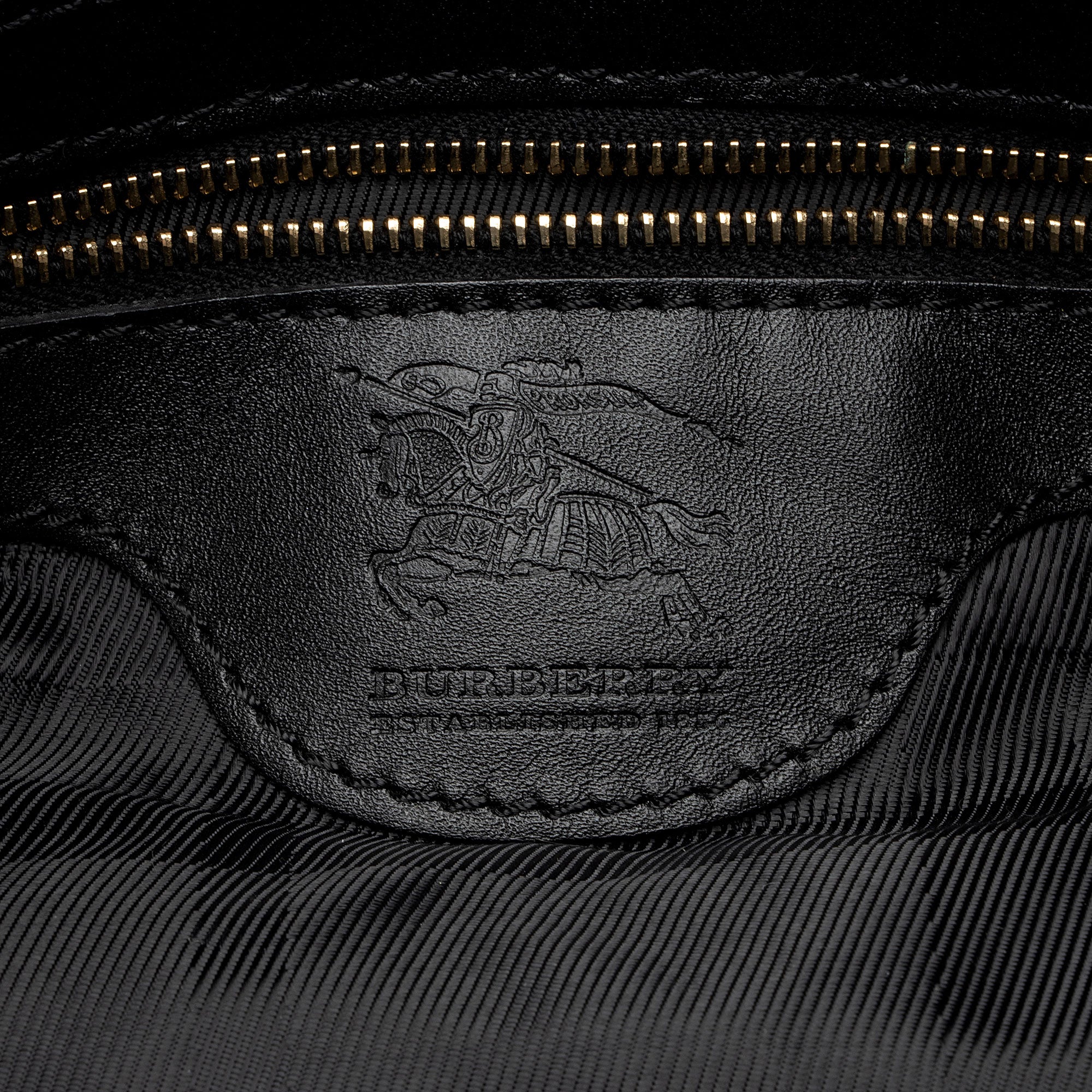 Burberry Quilted Leather Manor Satchel (SHF-XS6CjR)